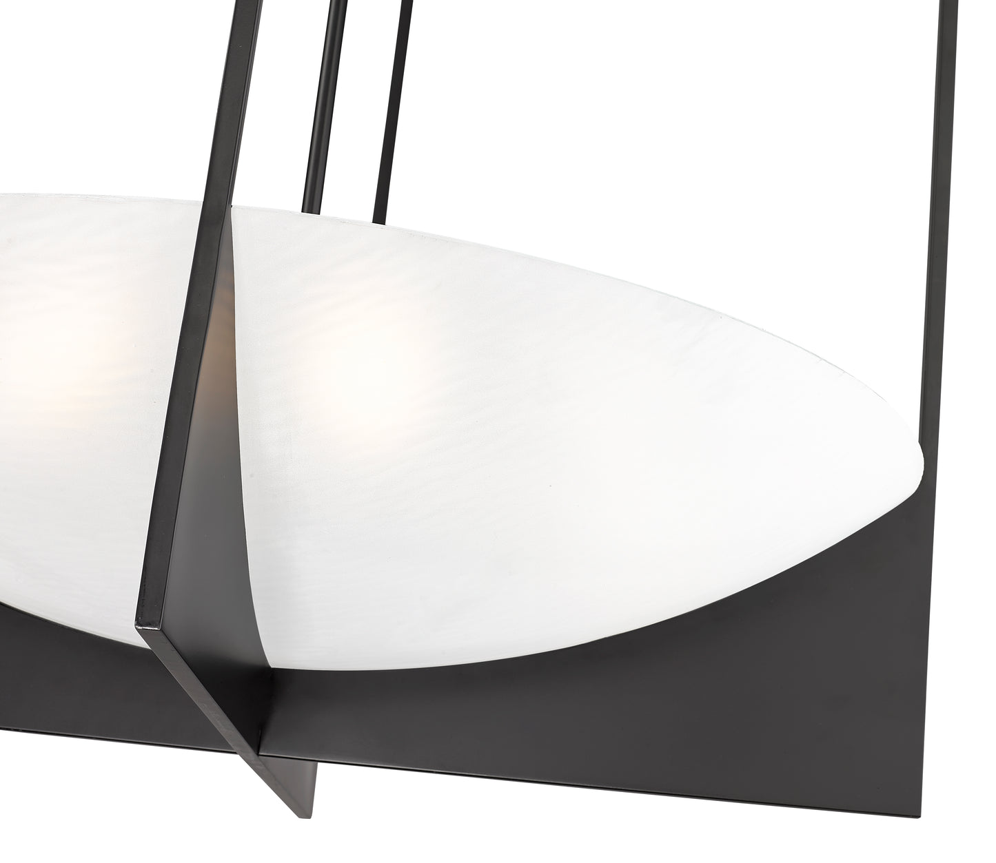 1947-48MB - Devon 8 Light 32" Chandelier - Matte Black