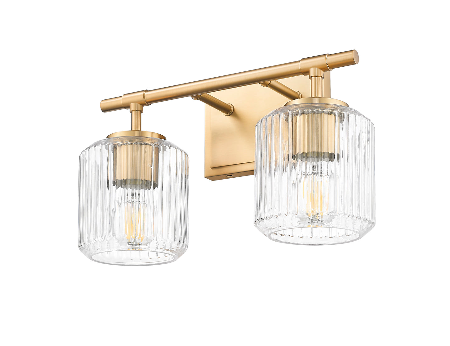 7515-2V-MGLD - Landon 2 Light 14" Vanity - Modern Gold