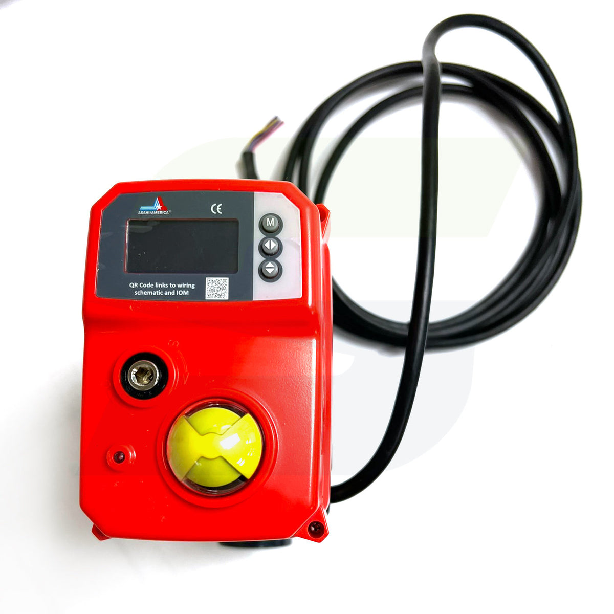 16012170010 - 1" SST PVC Ball Valve - Modulating Fail-Safe Actuated, EPDM