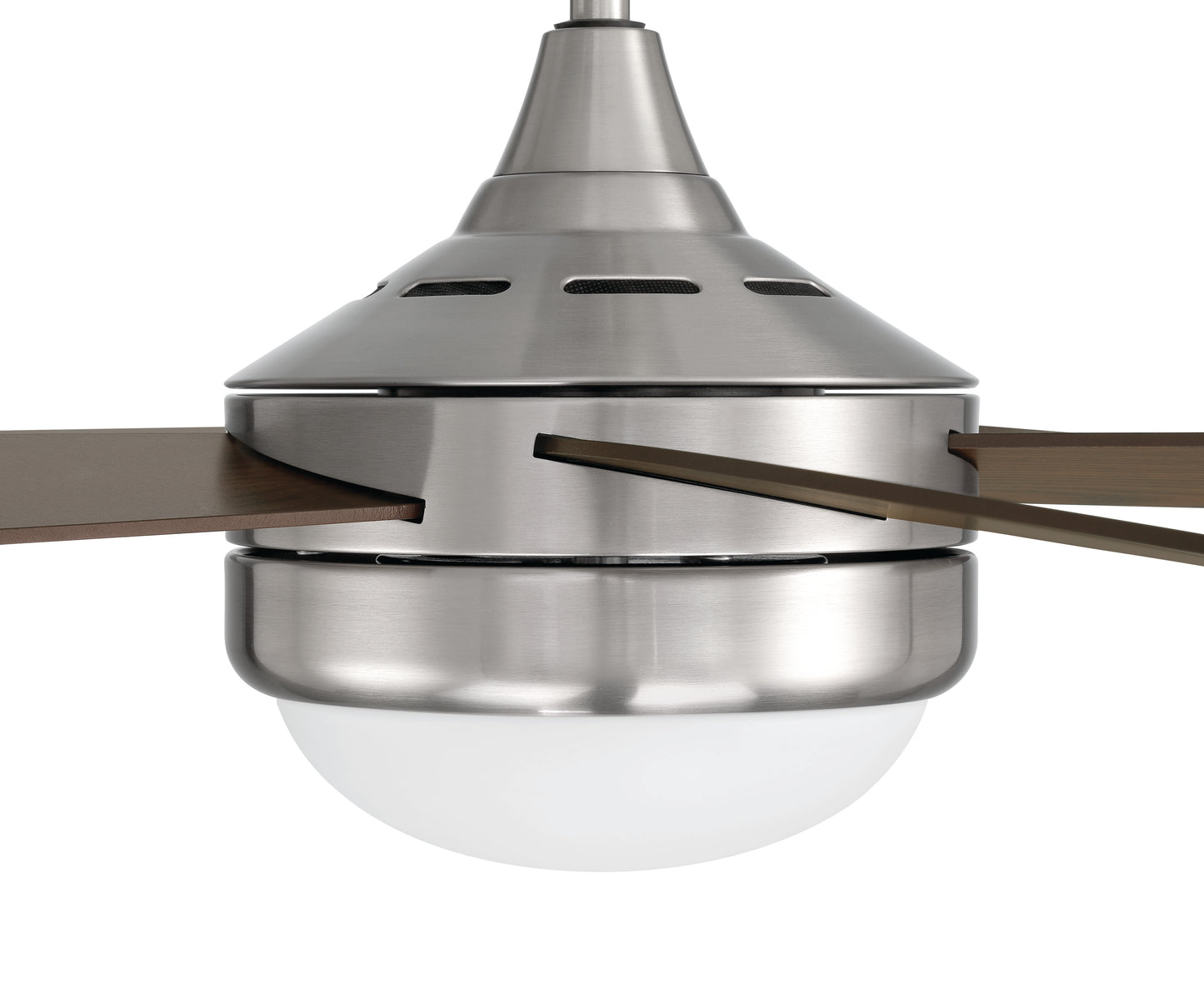 PHZ52BNK5 - Phaze II 5- Blade 52" 5 Blade Ceiling Fan with Light Kit - Brushed Nickel