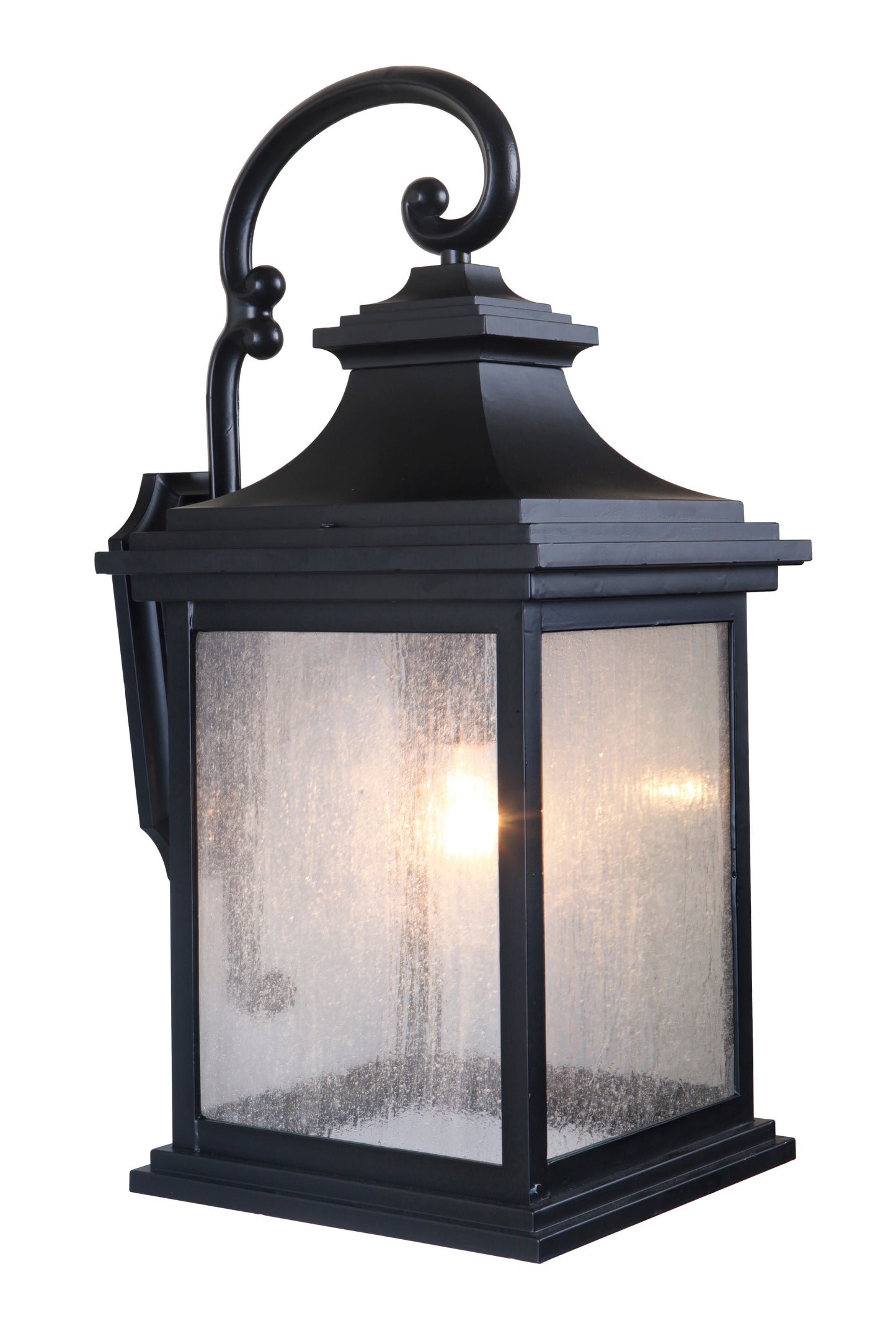 Z3224-MN - Gentry 1 Light 26" High Outdoor Wall Lantern - Midnight