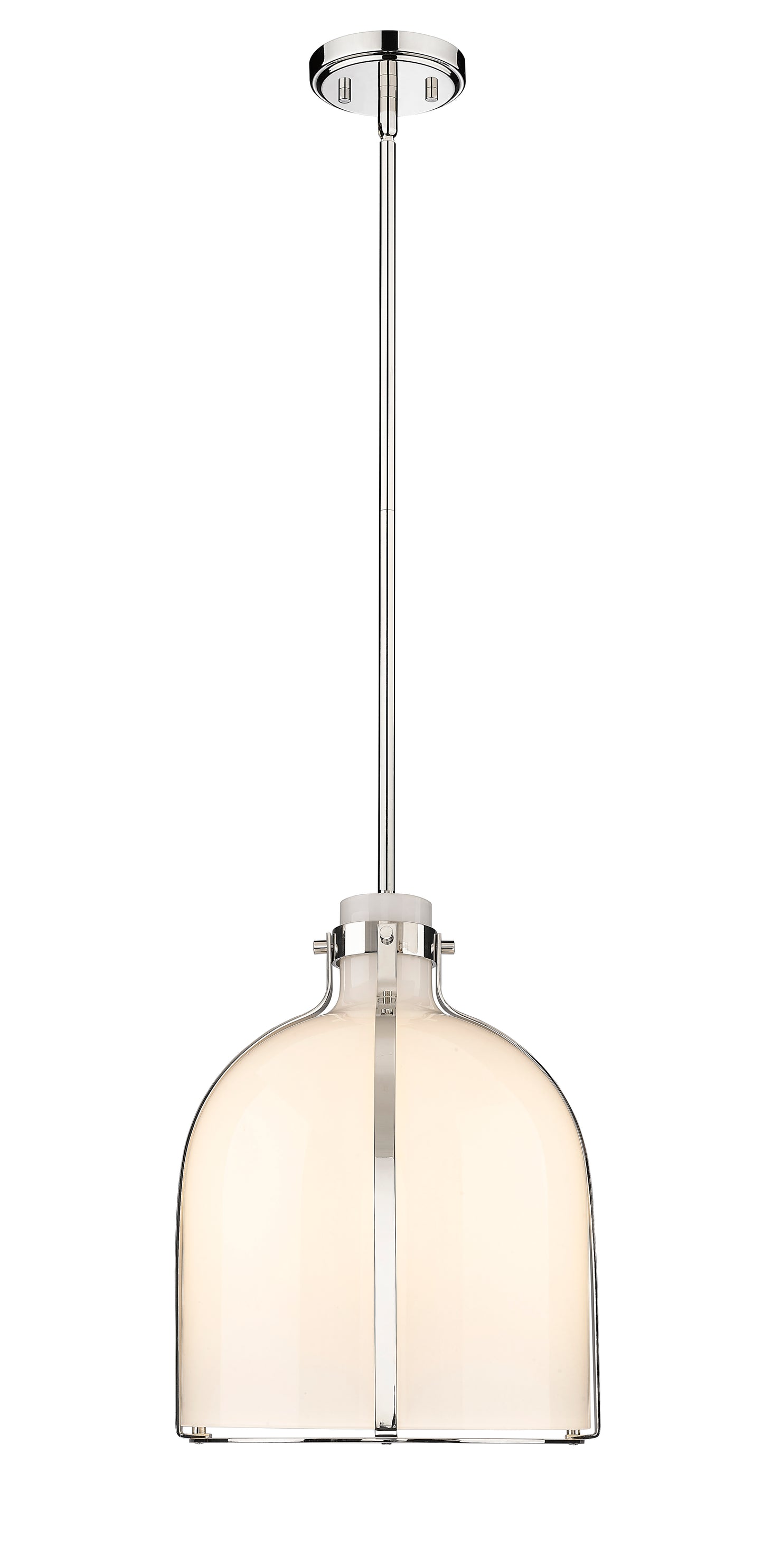 818-12PN - Pearson 1 Light 12" Pendant - Polished Nickel