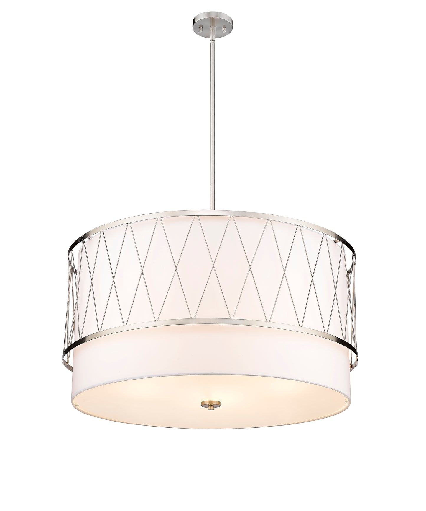 198-32BN - Dalton 5 Light 32" Pendant - Brushed Nickel