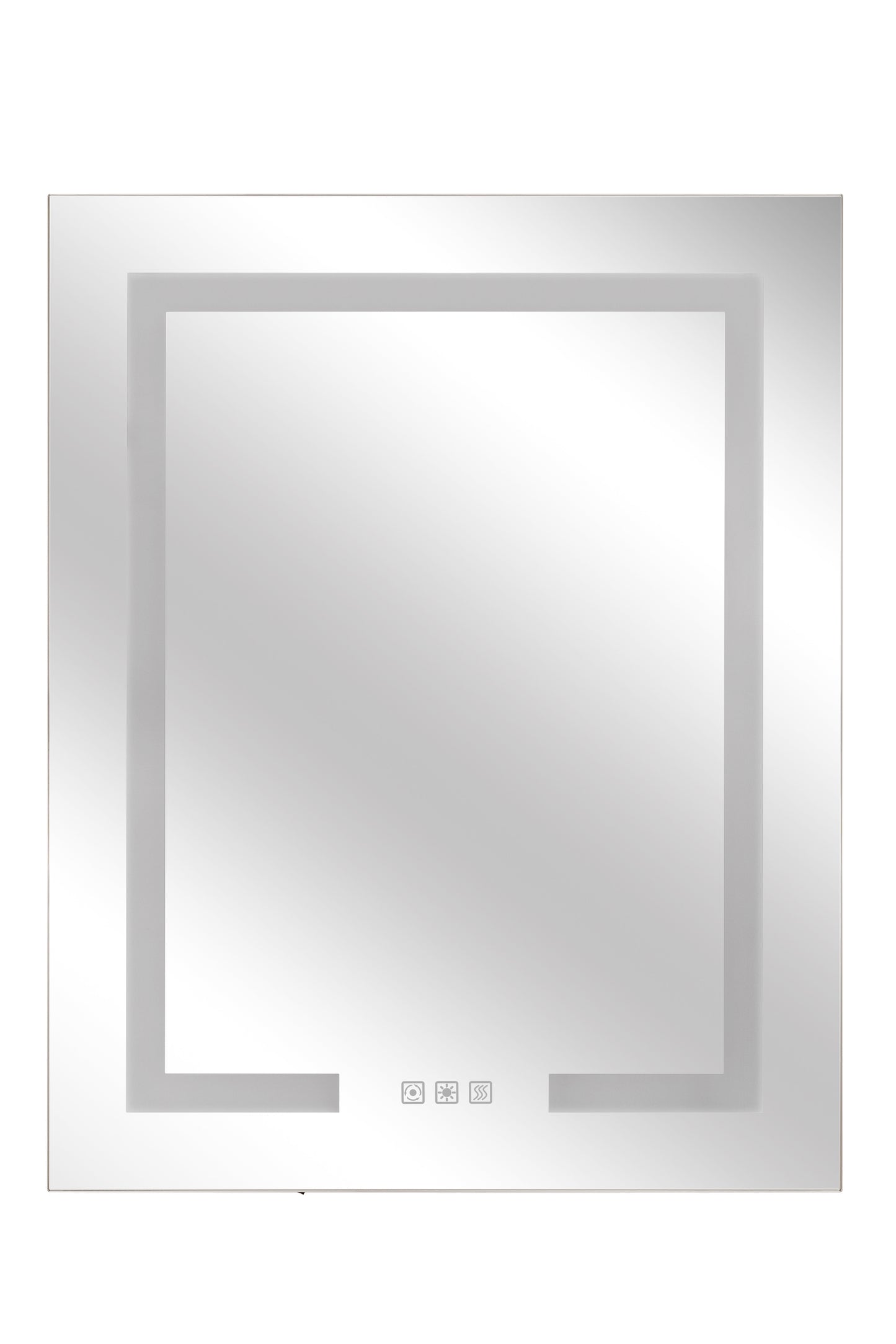 MIR2413M-W3C - 1 Light 24" Wide LED Cabinet Mirror - White