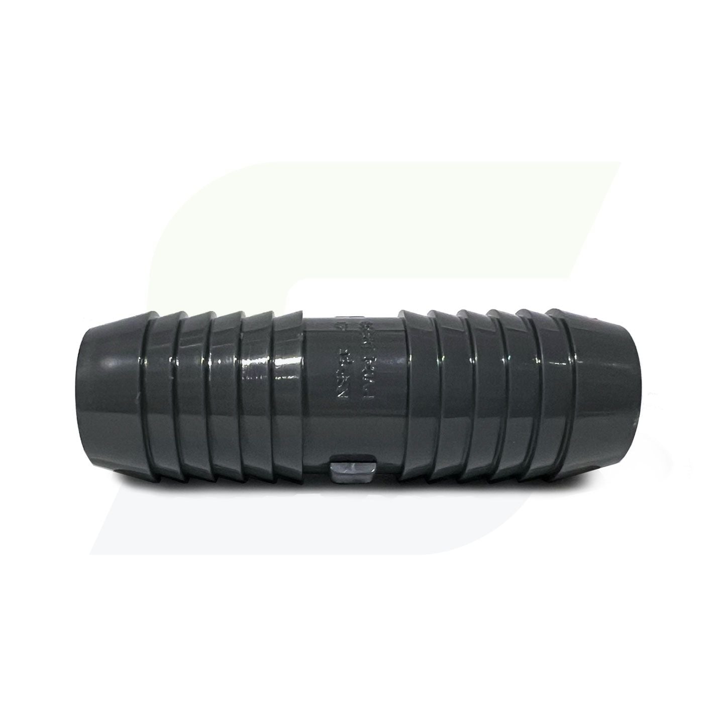 1429-020 - 2" Barbed PVC Schedule 40 Coupling, Insert x Insert