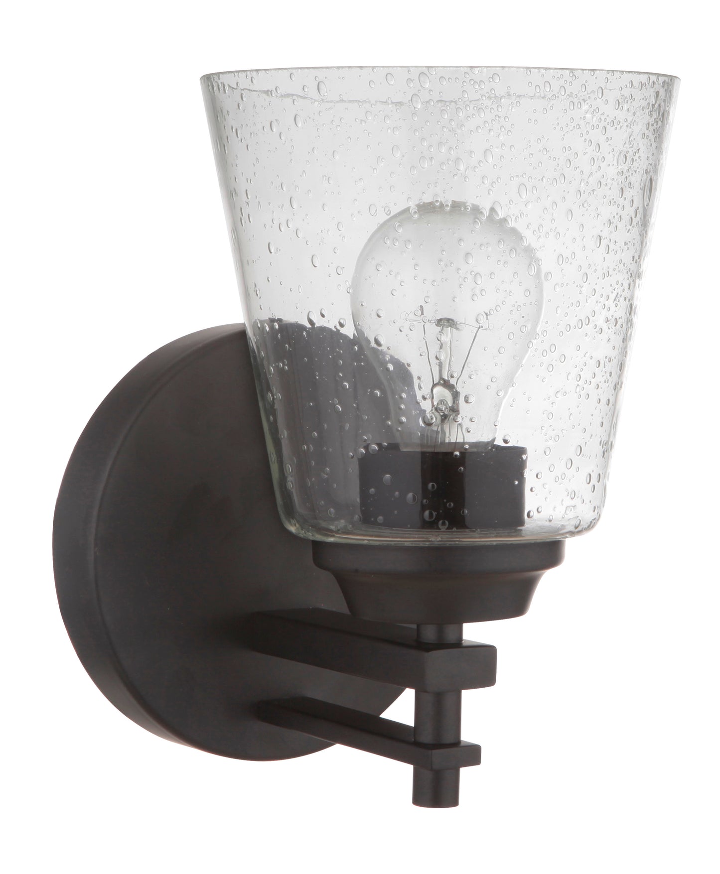 19606FB1 - Drake 1 Light 8.5" High Wall Sconce - Flat Black