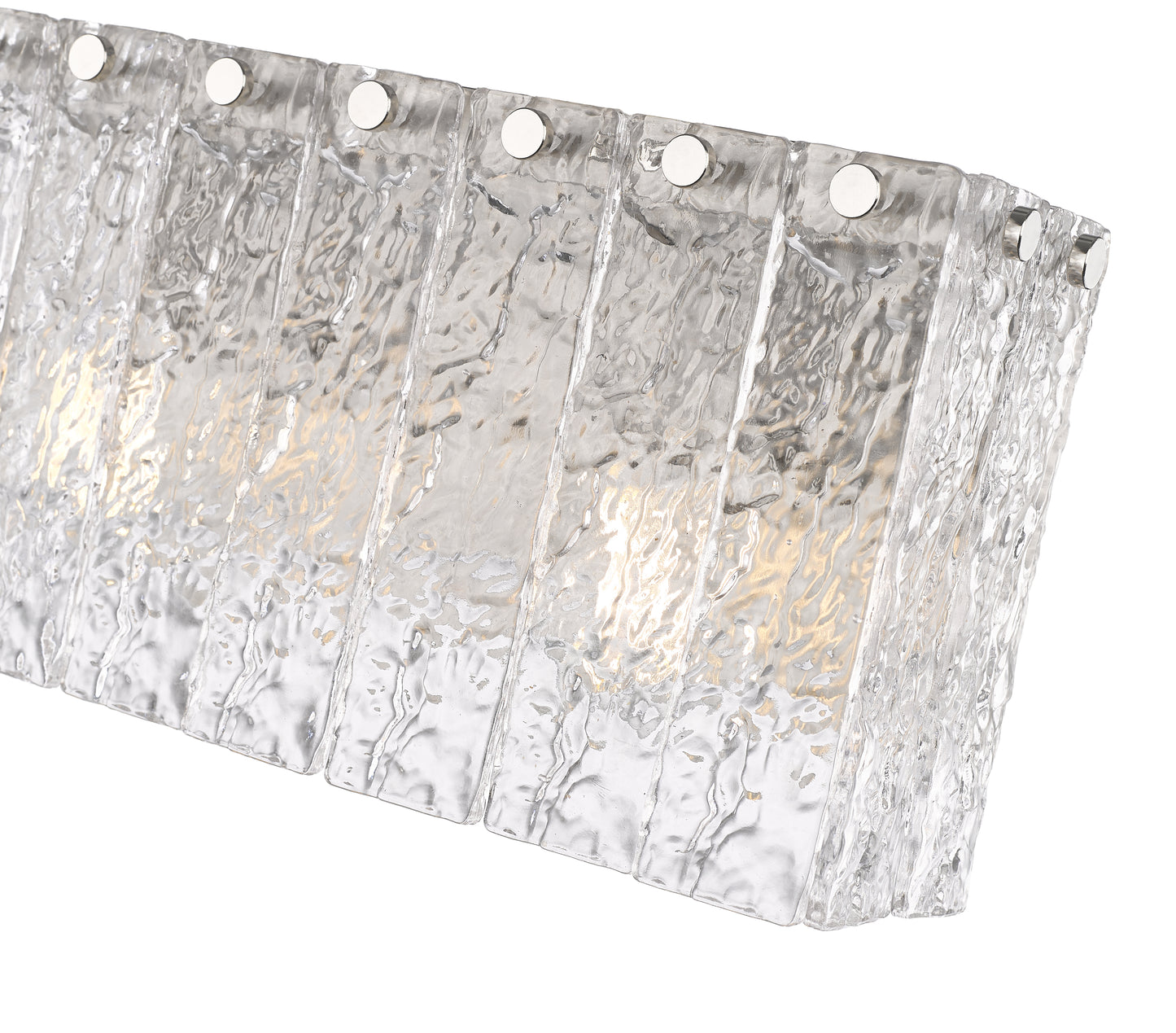 1943-2V-BN - Glacier 2 Light 15" Vanity - Brushed Nickel