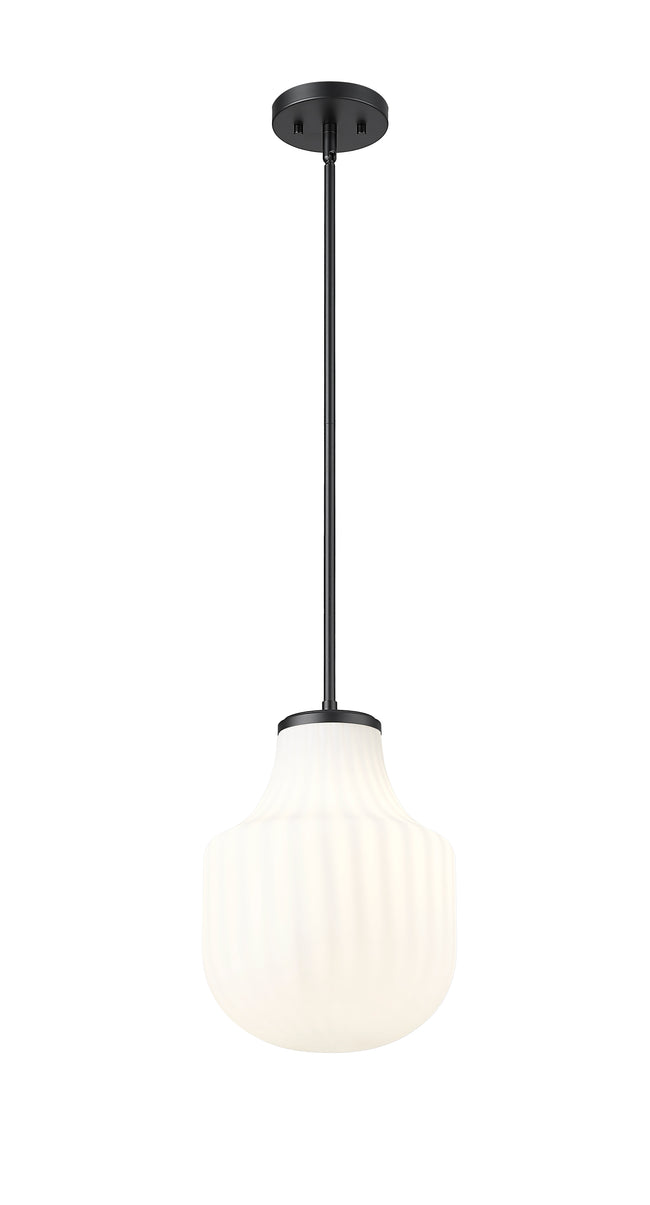 7510P10-MB - Newbury 1 Light 10" Pendant - Matte Black