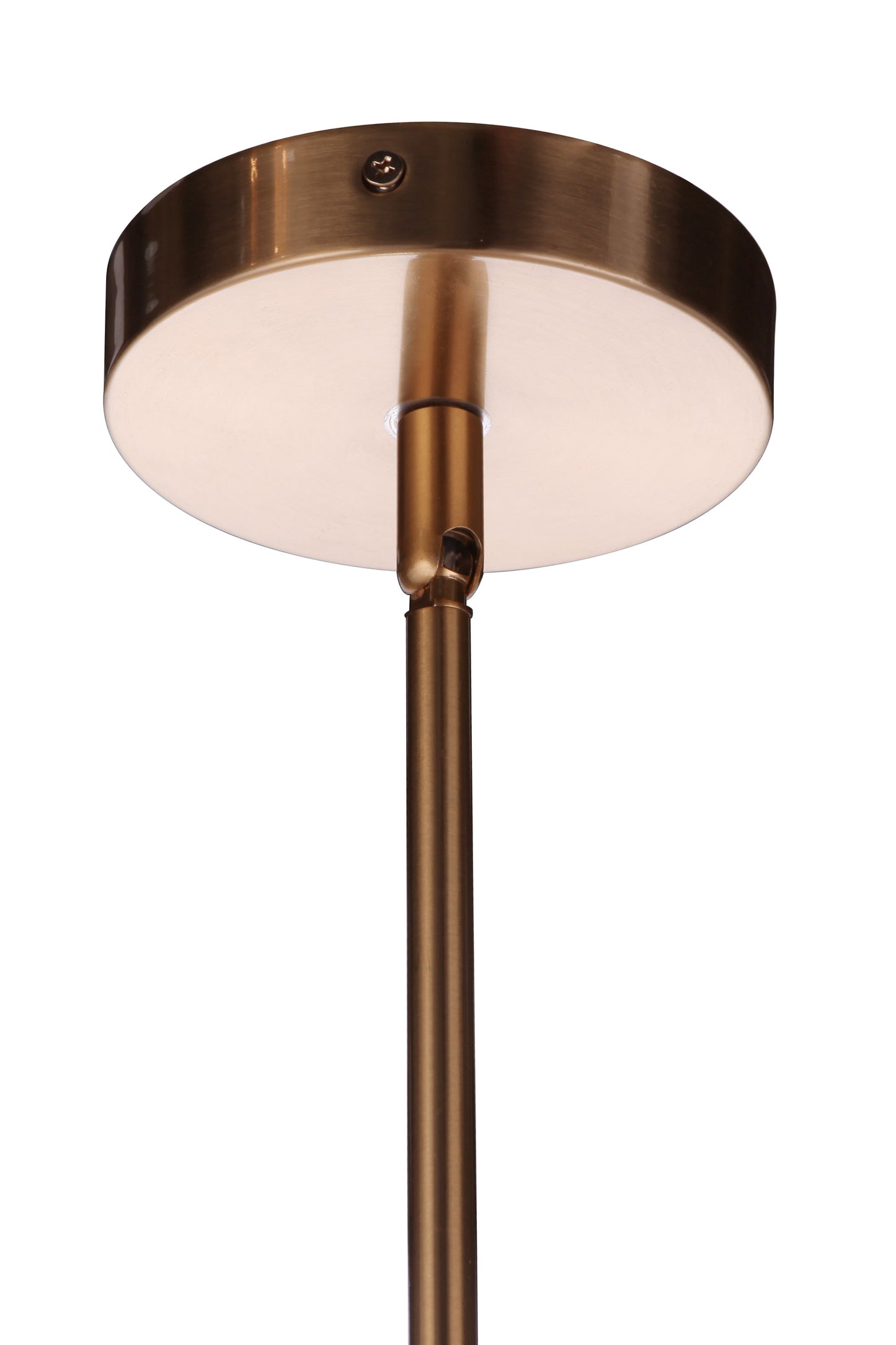 56491-SB - Romero 1 Light 5" Wide Mini Pendant - Satin Brass