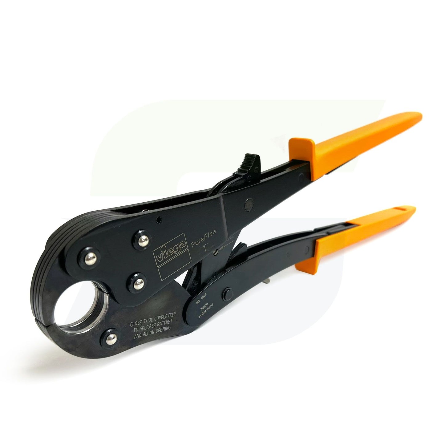 50060 - 1" Manual PEX Press Tool with Orange Handle
