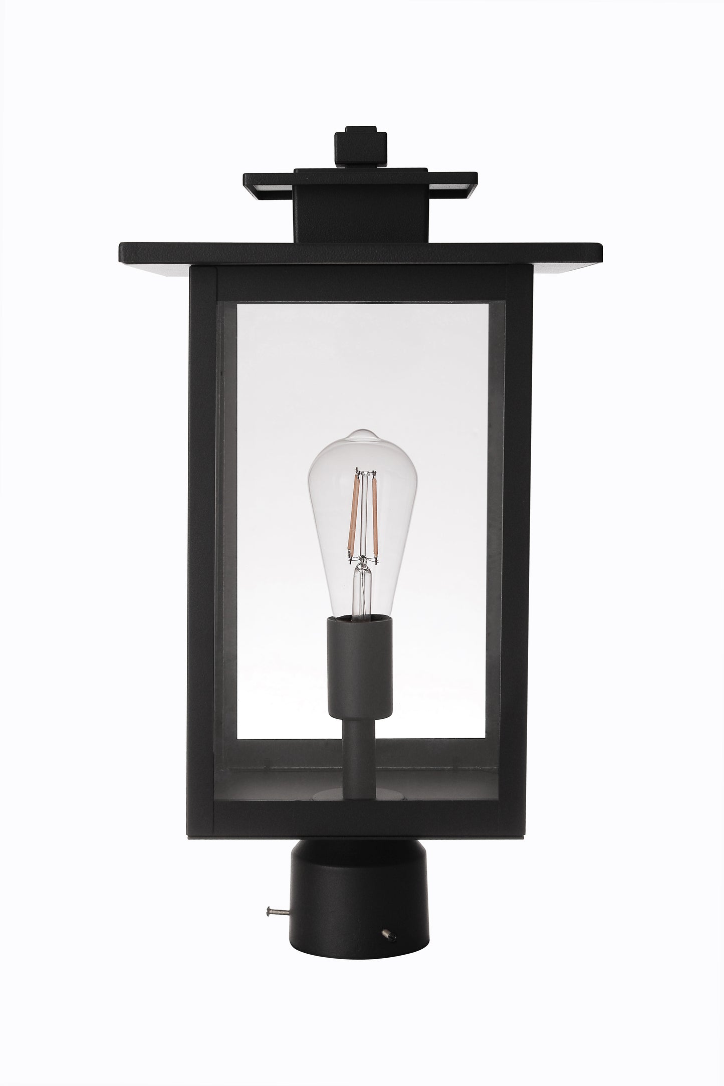 ZA7025-TB - Rock Creek 1 Light 19" High Outdoor Post - Textured Black