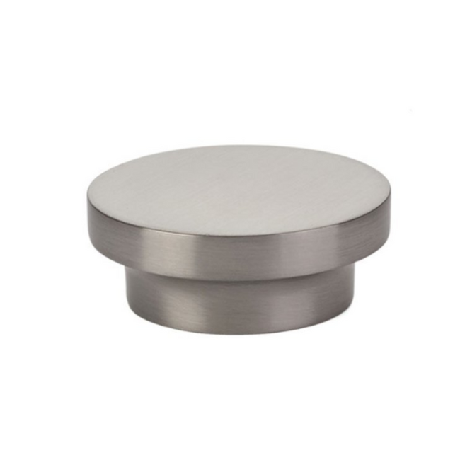 86449US15 - District 1-5/8" Mushroom Cabinet Knob - Urban Modern Collection - Satin Nickel