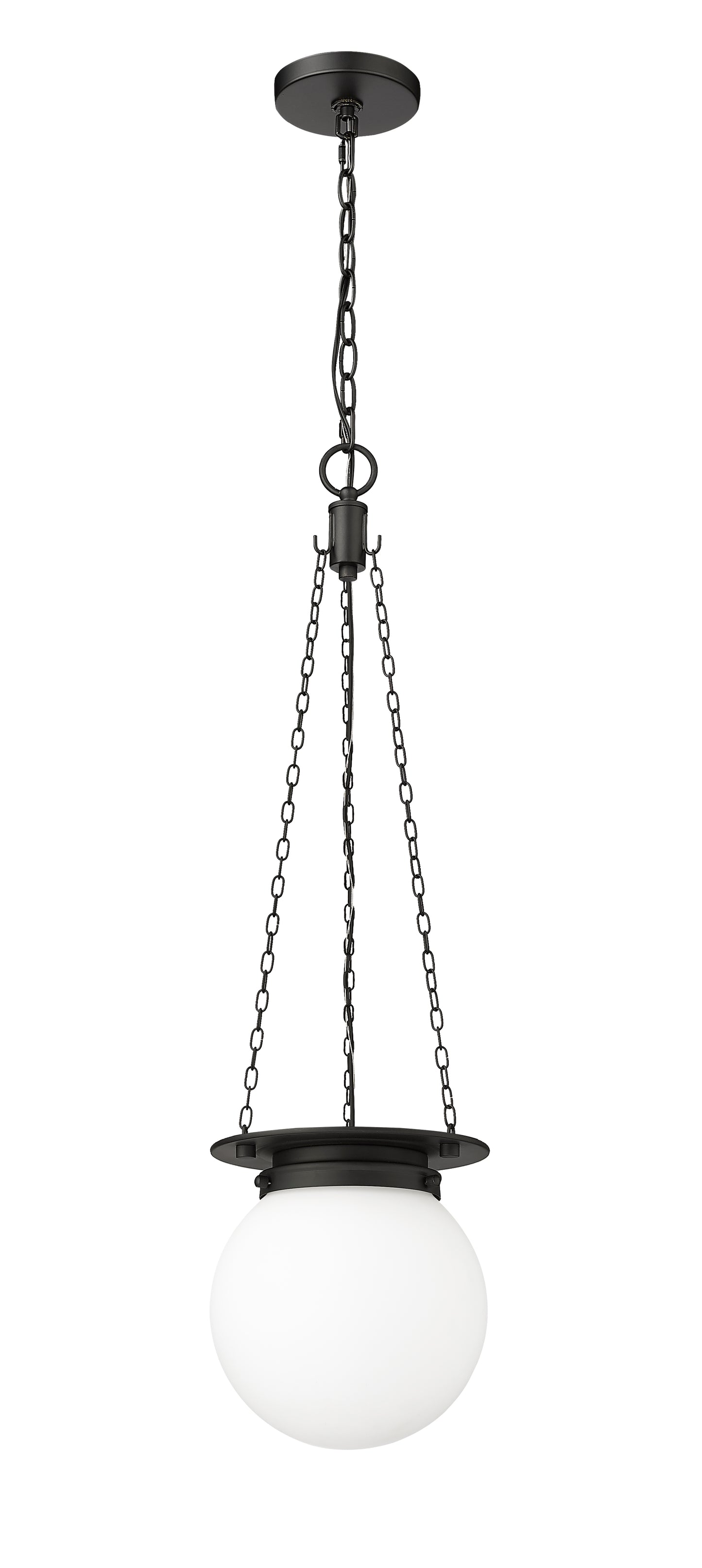 7505P9-MB - Calhoun 1 Light 9" Pendant - Matte black