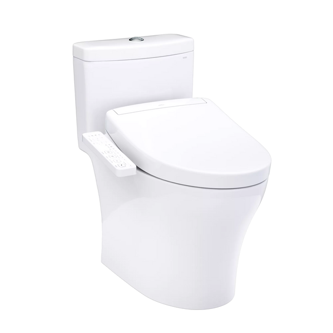 MW6463346CEMFGN#01 - Aquia Iv with WASHLET S2 - 1.28 & - Cotton White