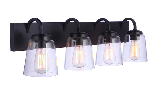 16331FB4 - Elsa 4 Light 31" Wide Vanity Light - Flat Black