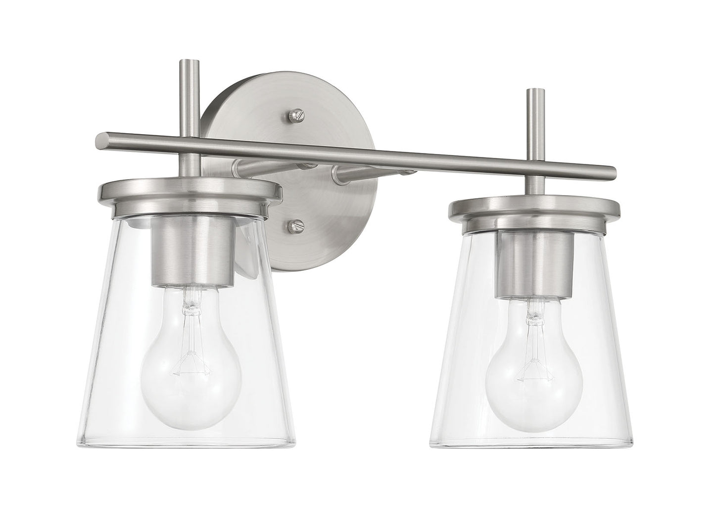 60402-BNK - Connell 2 Light 14.5" Wide Vanity Light - Brushed Nickel