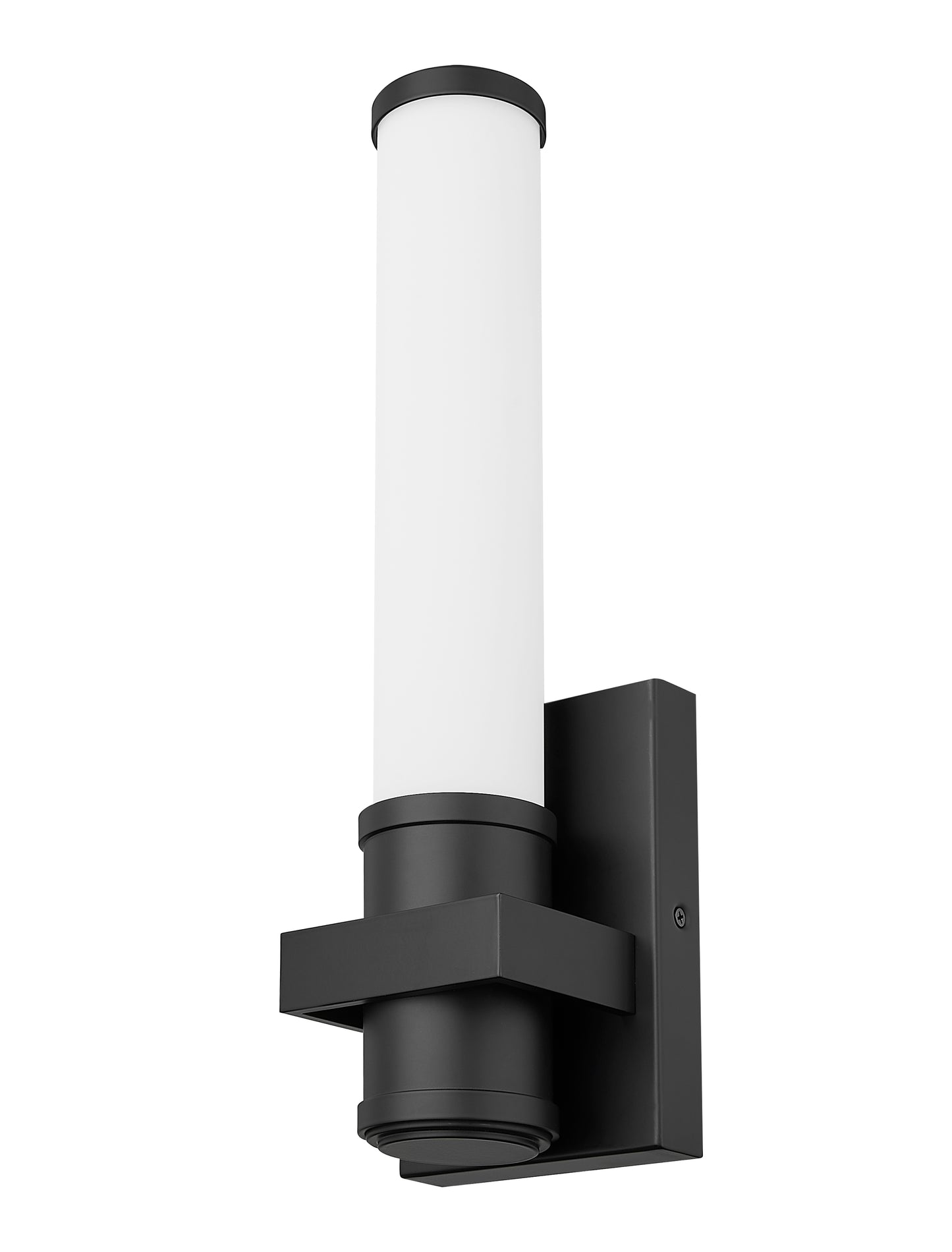 1019-1S-MB-LED - Idris 1 Light Wall 16" Sconce - Matte Black