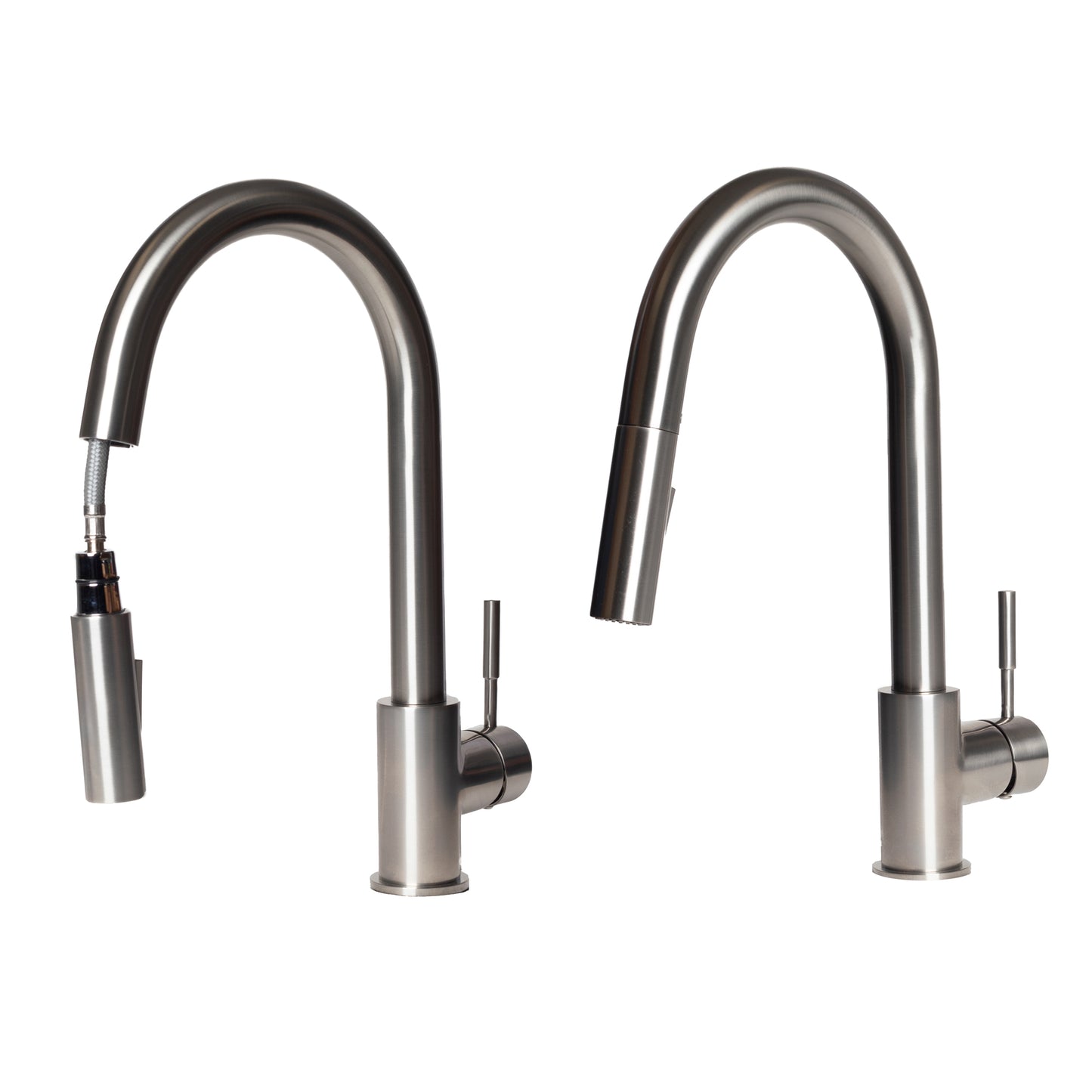 GEM-KF-BN - Gemini Kitchen Faucet in Brushed Nickel