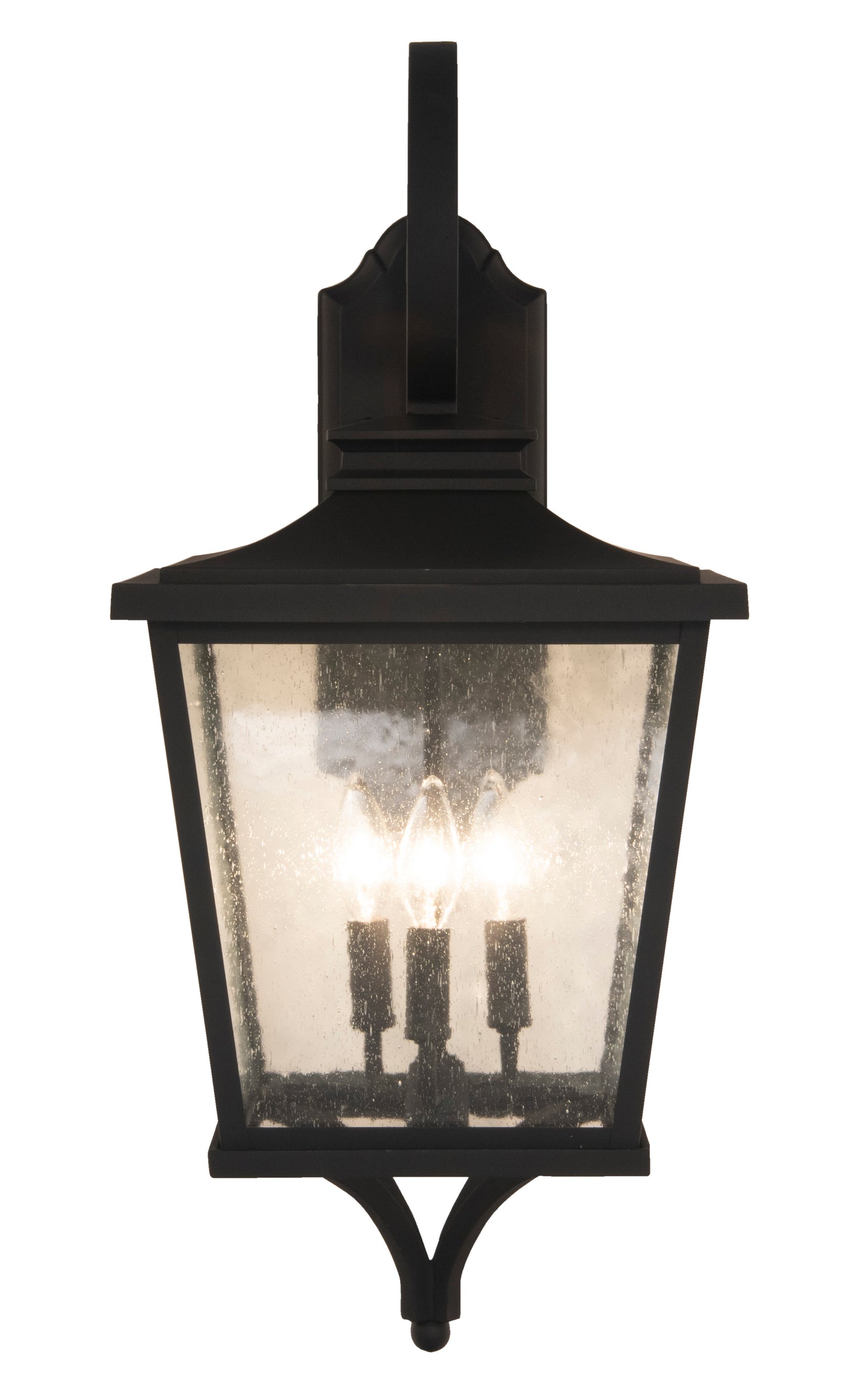 ZA2924-TB - Tillman 3 Light 26" High Outdoor Wall Lantern - Textured Black