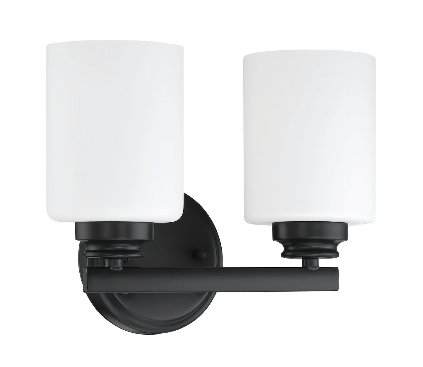 50502-FB-WG - Bolden 2 Light 11" Wide Vanity Light - Flat Black