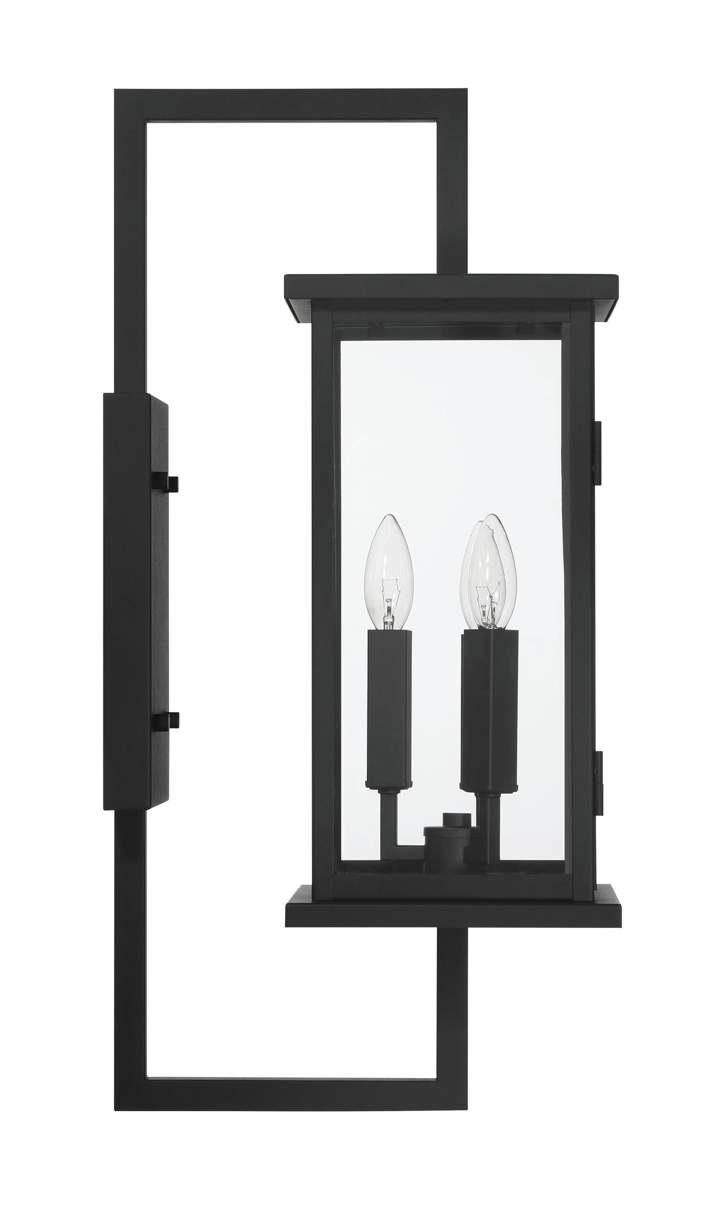 ZA8010-TB - Jordan 3 Light 25" High Outdoor Wall Lantern - Textured Black