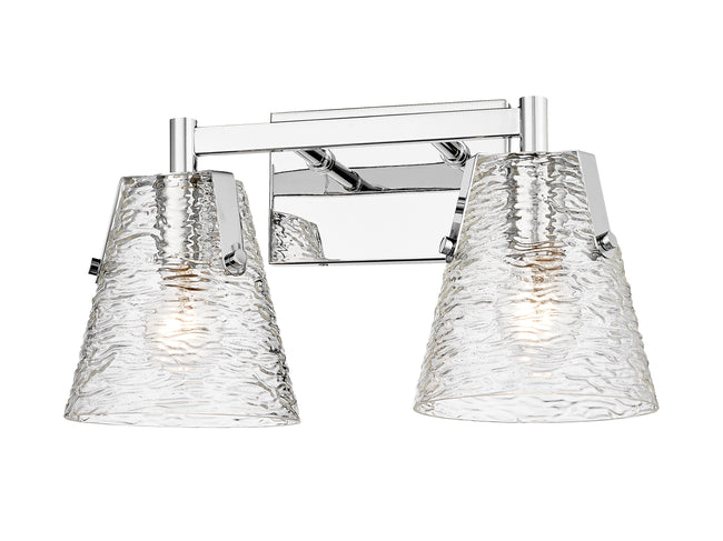 1101-2V-CH - Analia 2 Light 16" Vanity - Chrome