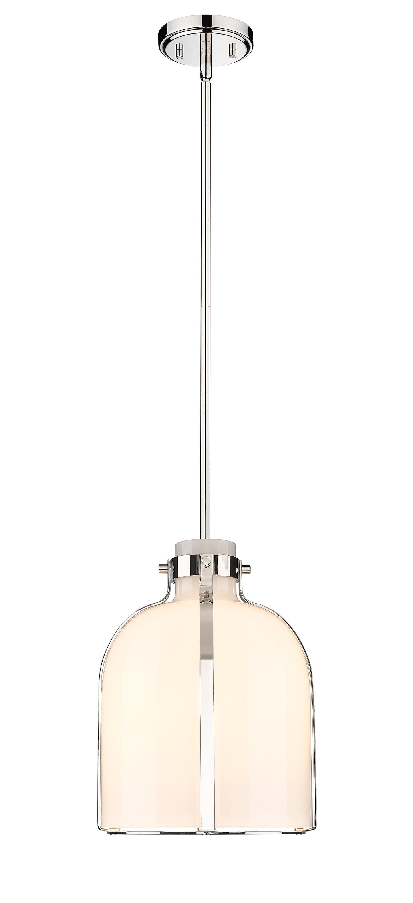 818-9PN - Pearson 1 Light 10" Pendant - Polished Nickel