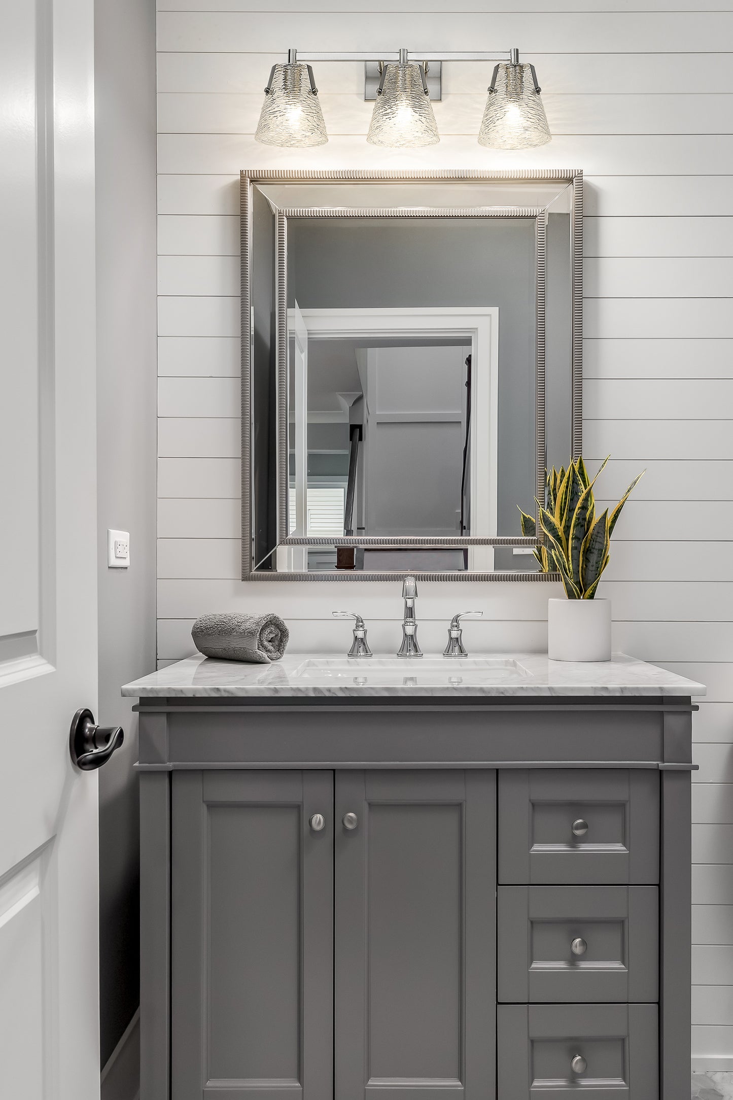 1101-3V-BN - Analia 3 Light 26" Vanity - Brushed Nickel