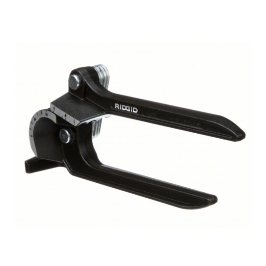 44852 - Tube Bender - Calibrated Angle Markings from 0 to 90 Degrees - Copper 90-degree Bend Angle - Min