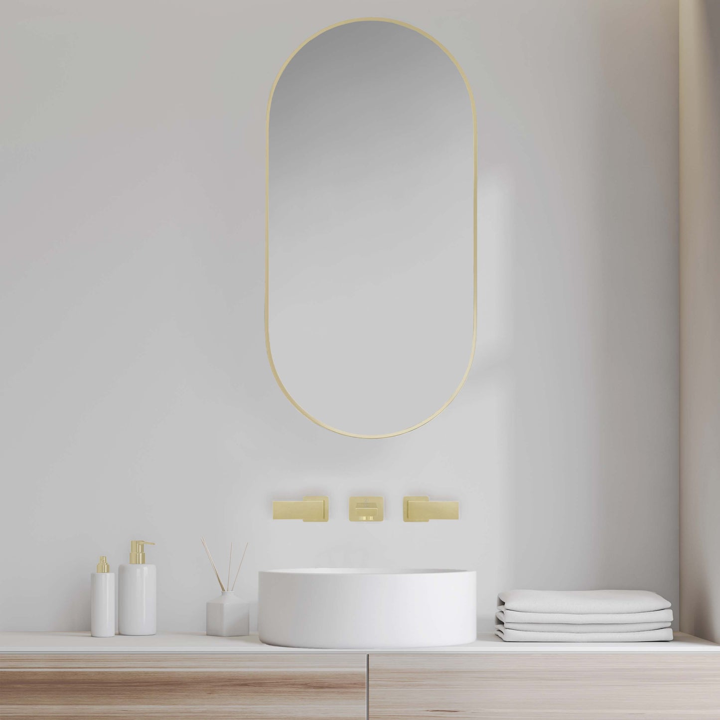 BLS-BFW-PG - Autograph Edition Bliss Wall Mount Bath Faucet in Polished Gold