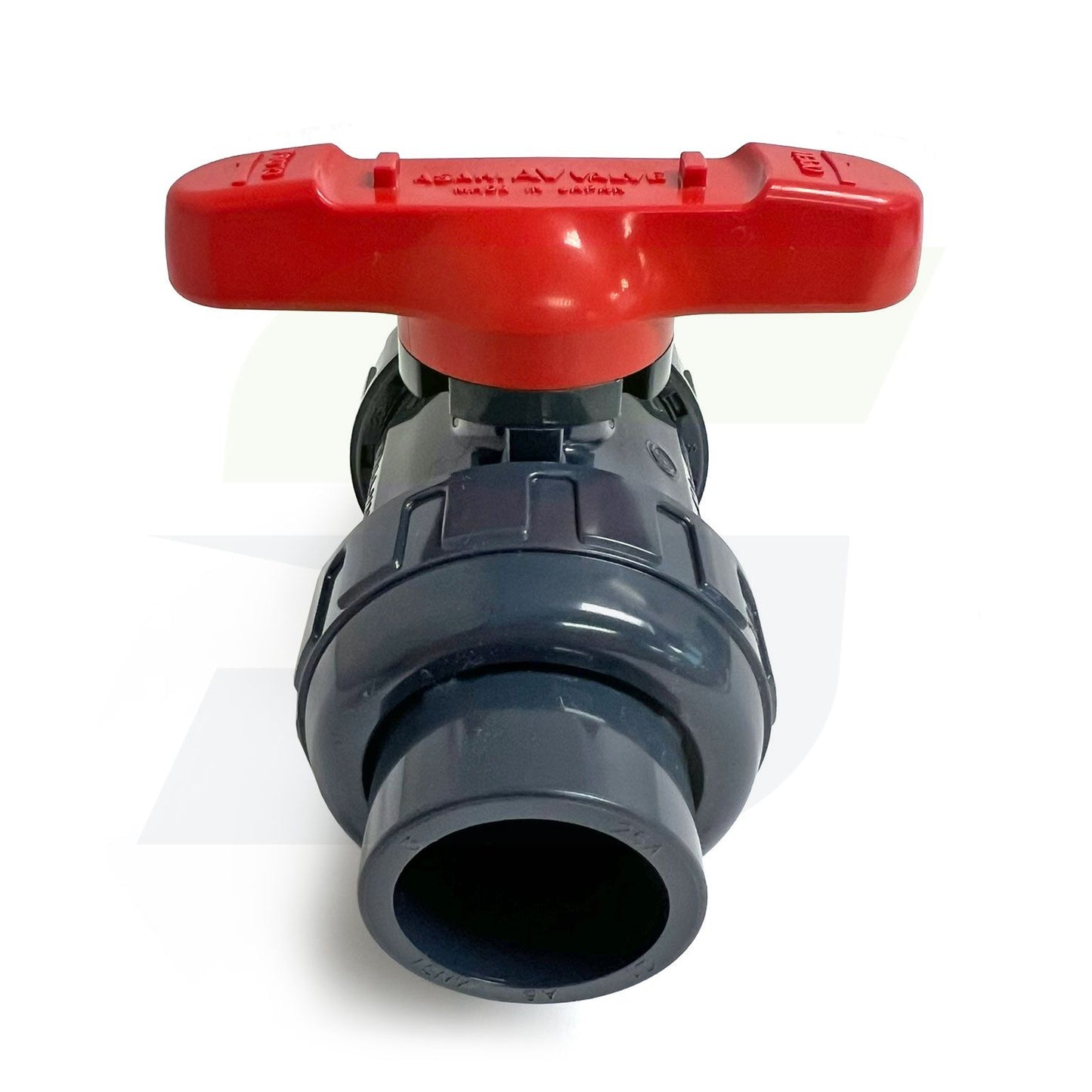 1605010 - 1" True Union In-line Ball Valve - PVC, Socket/Threaded, FKM Seal
