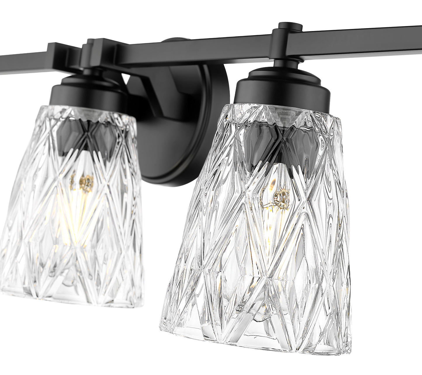 1960-5V-MB - Andree 5 Light 40" Vanity - Matte Black