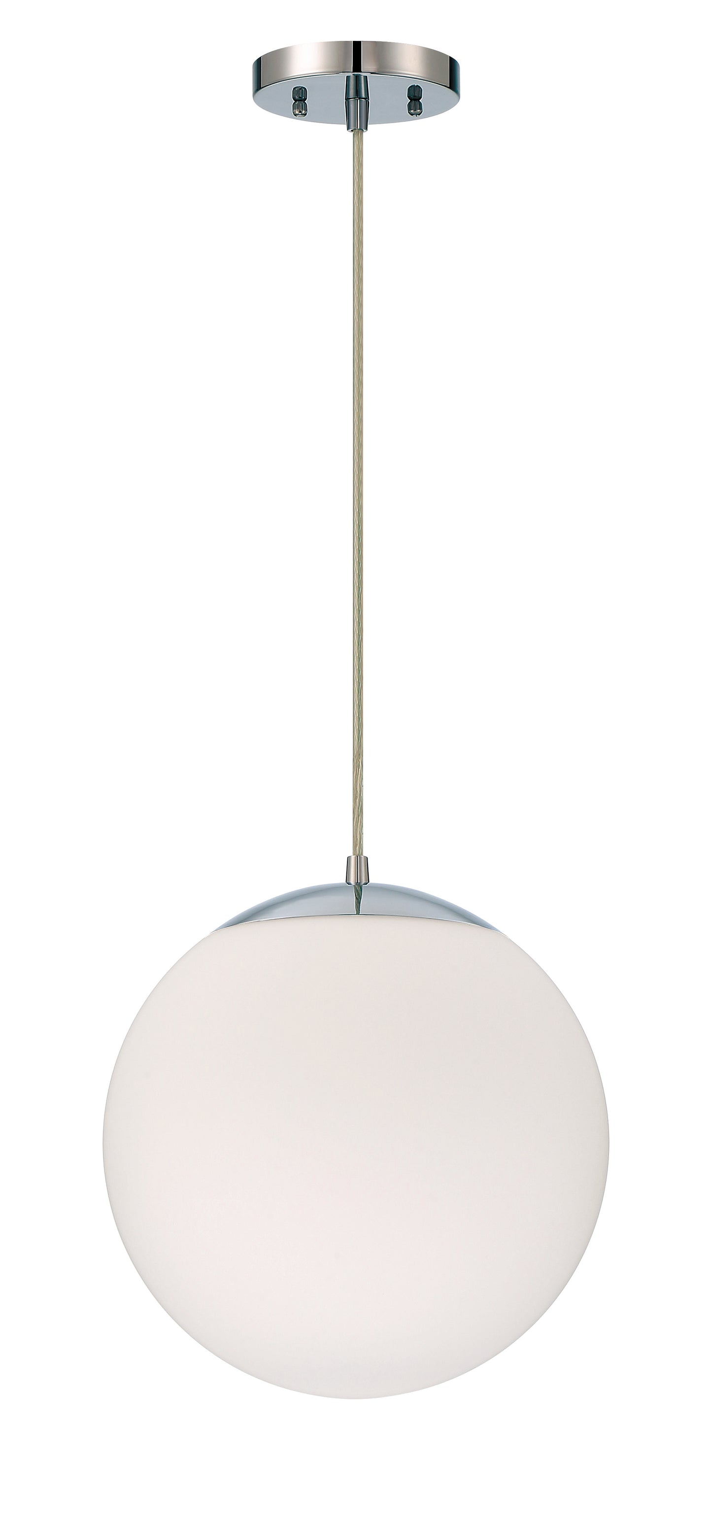 56892-CH-WG - Gaze 1 Light 11.88" Wide Pendant - Chrome