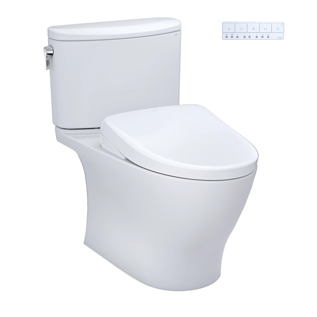 MW4424726CEFG#01 - Two-Piece Nexus with Washlet+ S7 (1.28 - Cotton White