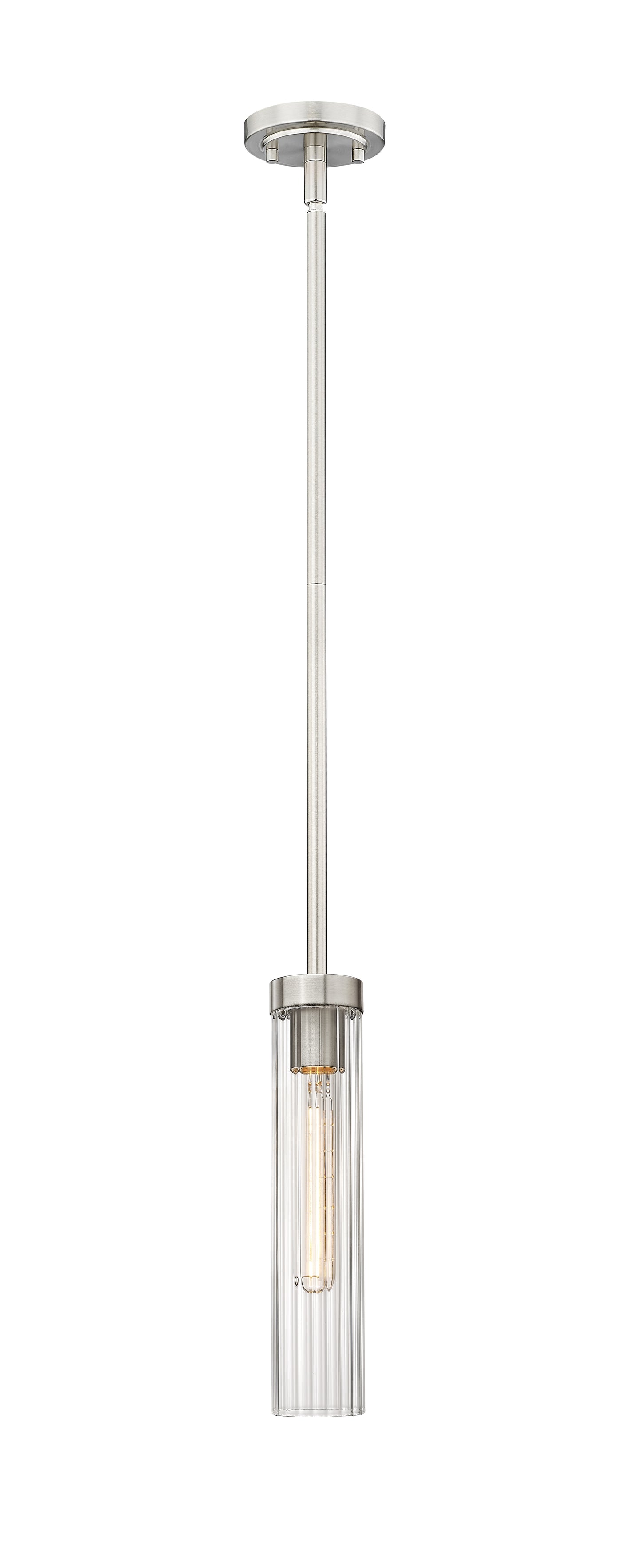 740P-ROD-BN - Beau 1 Light 5" Pendant - Brushed Nickel