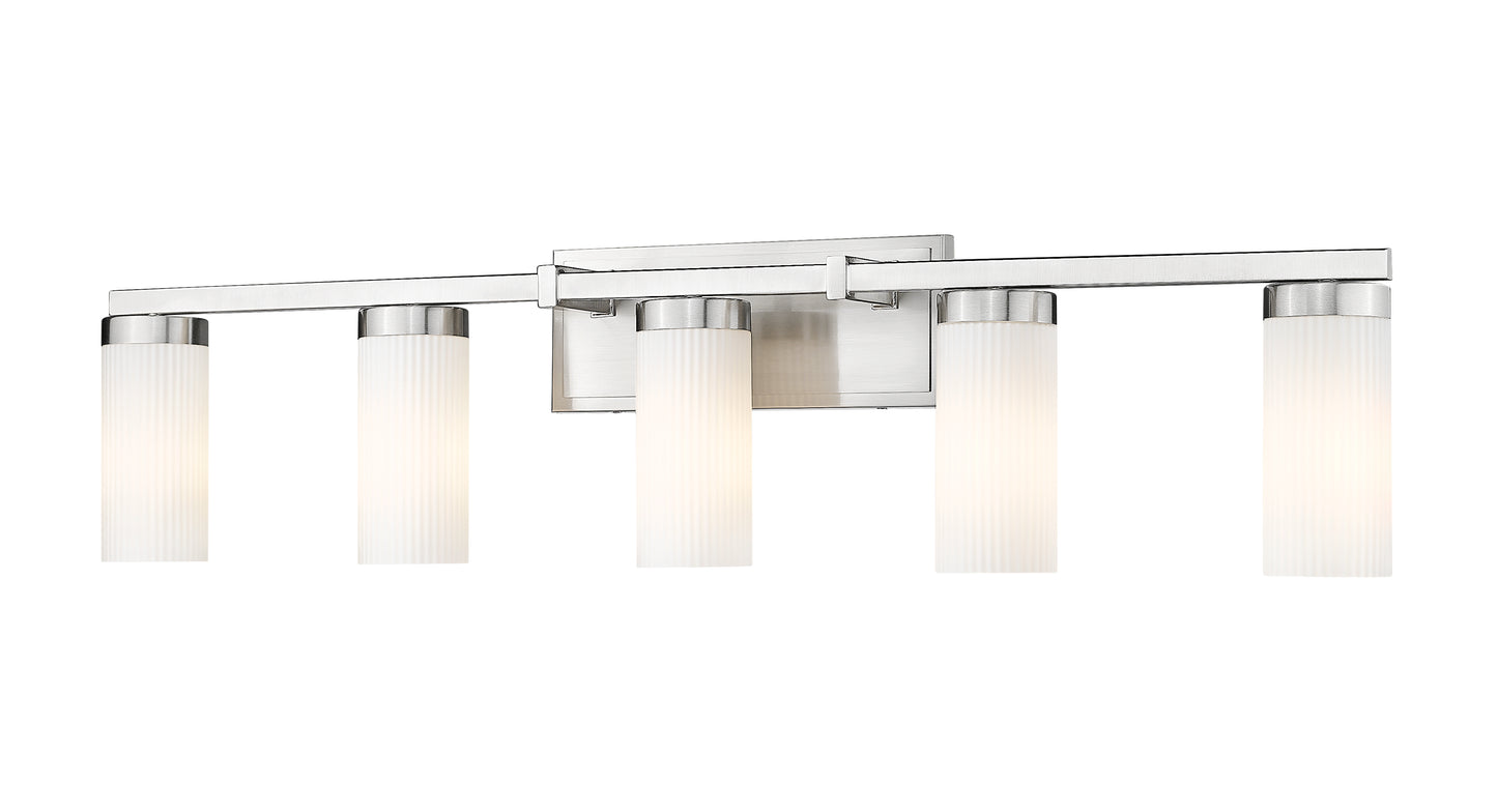 3044-5V-BN - Danica 5 Light 39" Vanity - Brushed Nickel