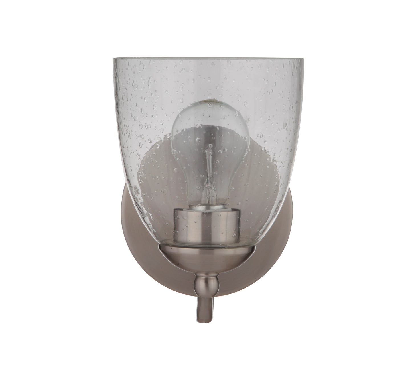 19906BNK1 - Hillridge 1 Light 9.5" High Wall Sconce - Brushed Nickel