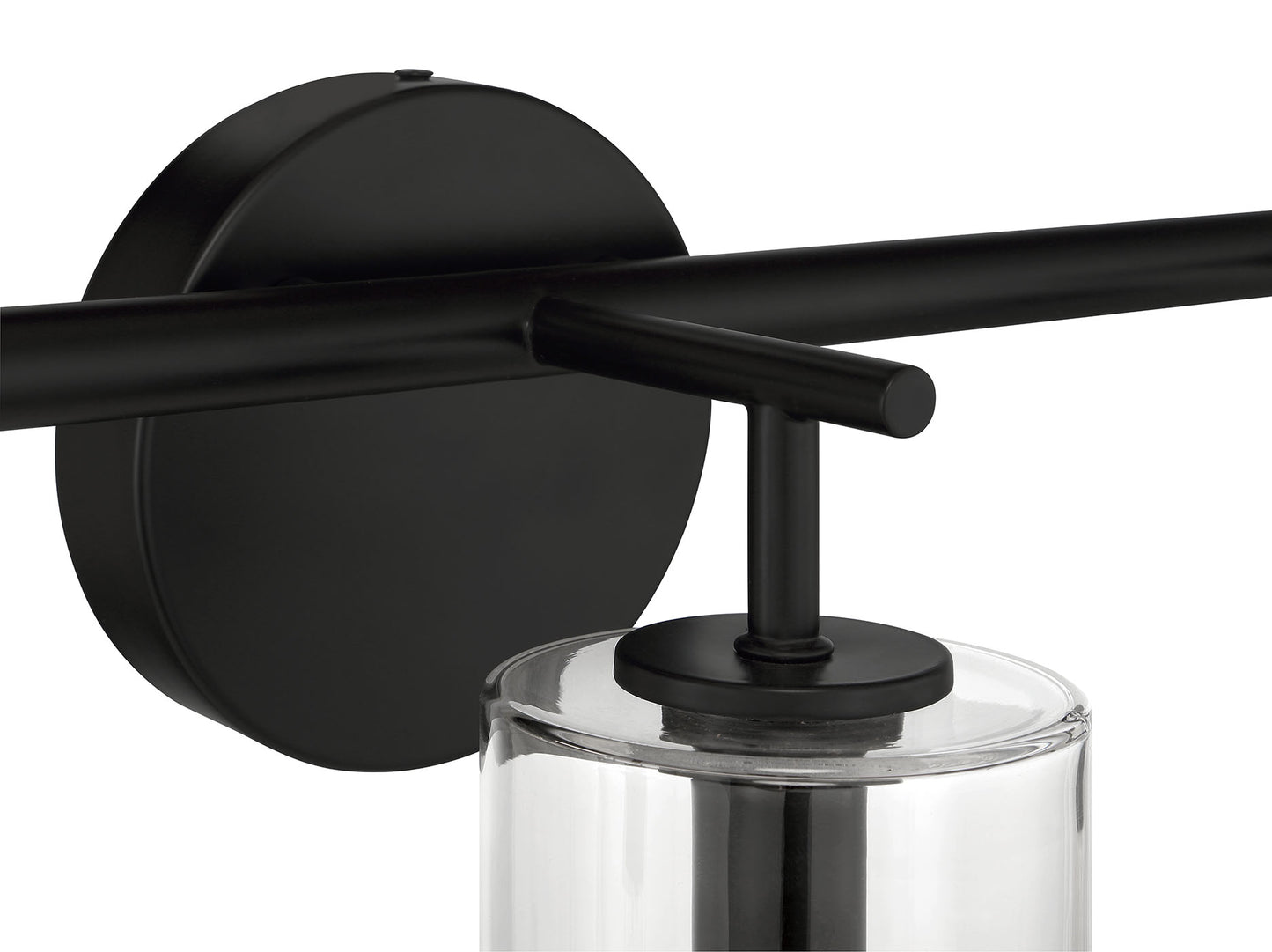 55603-FB - Hailie 3 Light 20" Wide Vanity Light - Flat Black