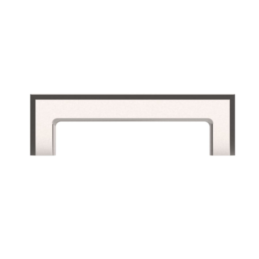 4412055 - 4" Centers - Bevel Pull - Polished Nickel
