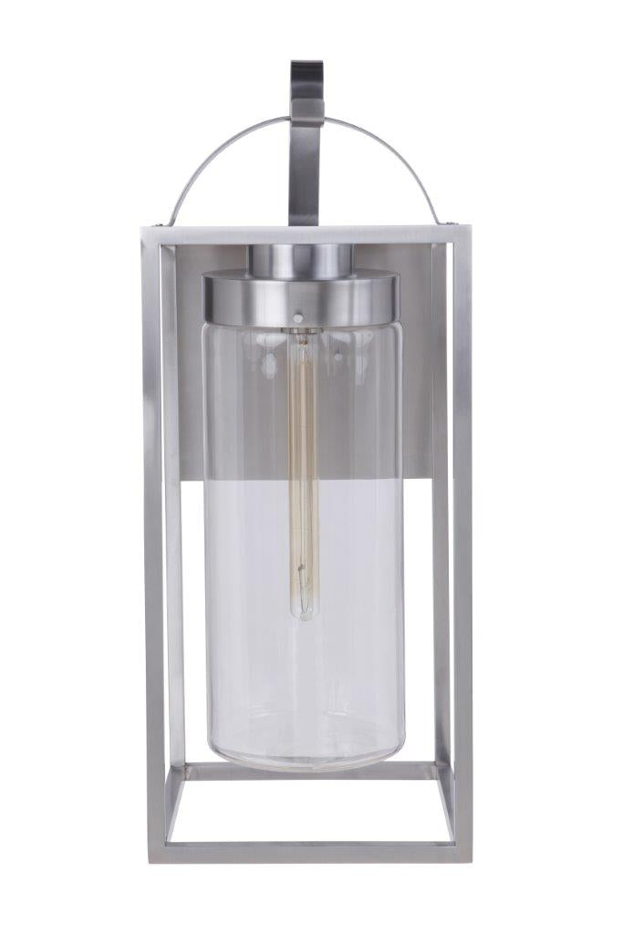 ZA4834-SA - Neo 1 Light 28" High Outdoor Wall Lantern - Satin Aluminum