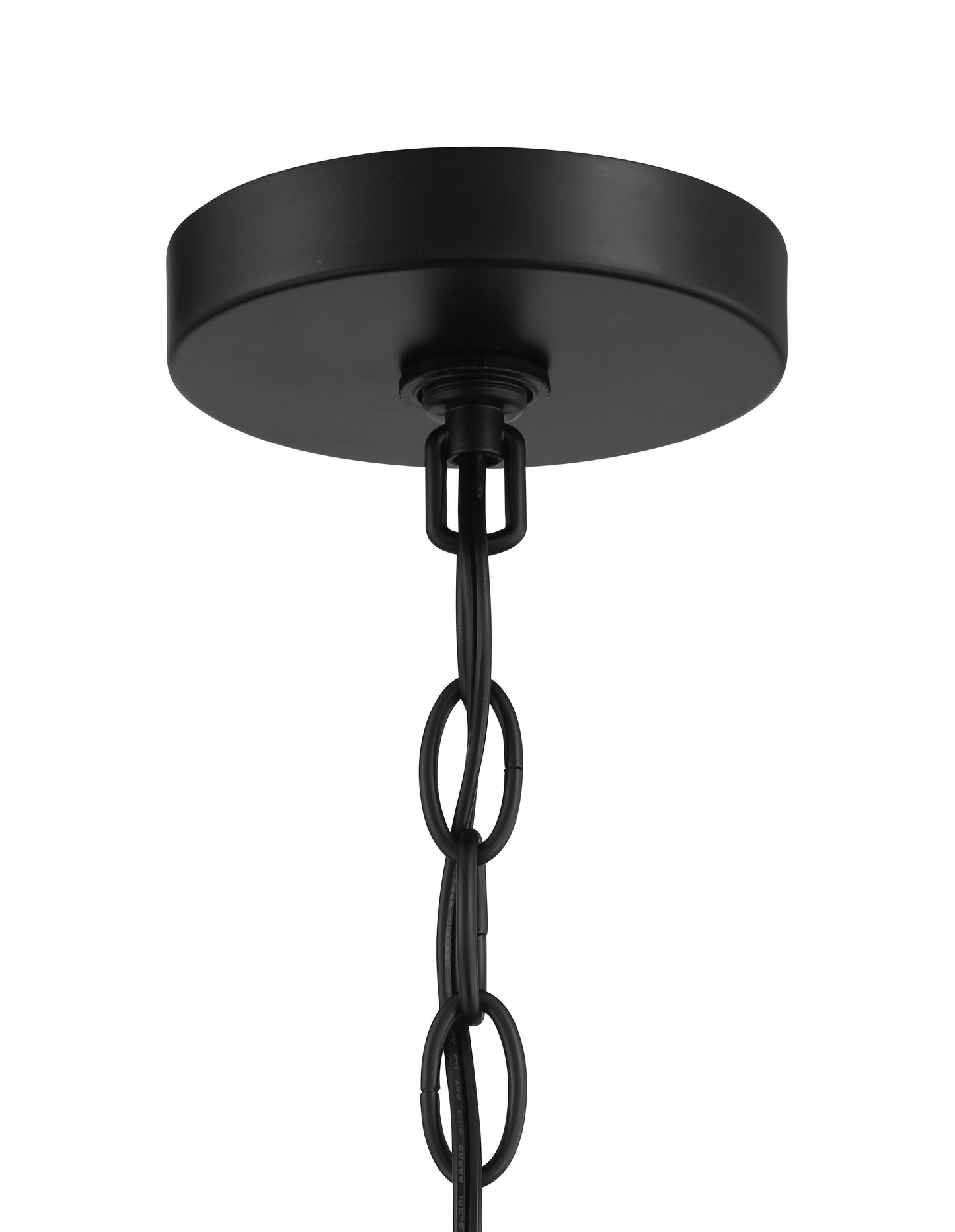 56992-FBSB - Avante Grand 1 Light 9" Wide Pendant - Flat Black / Satin Brass