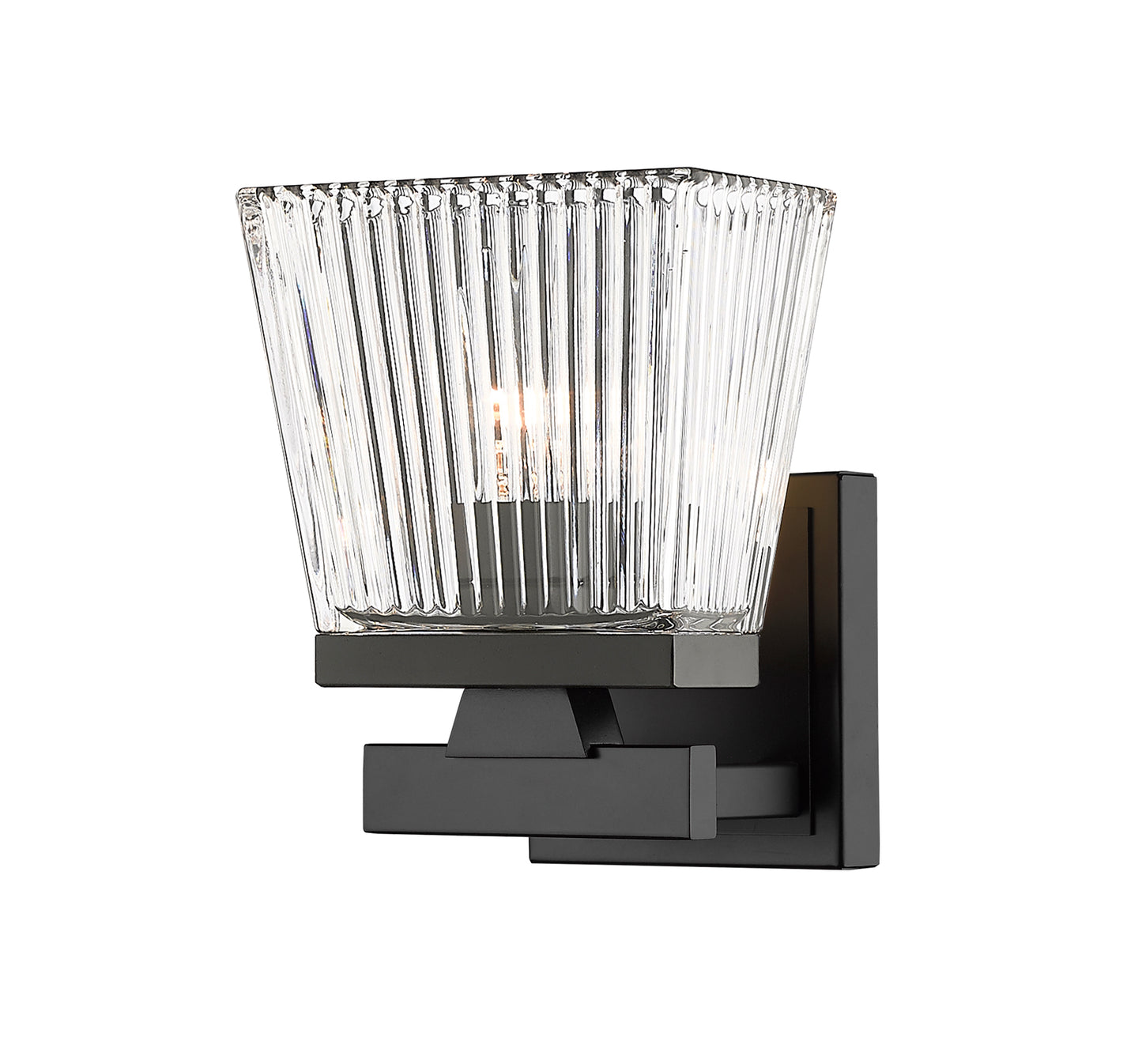 1936-1S-MB - Astor 1 Light Wall 8" Sconce - Matte Black