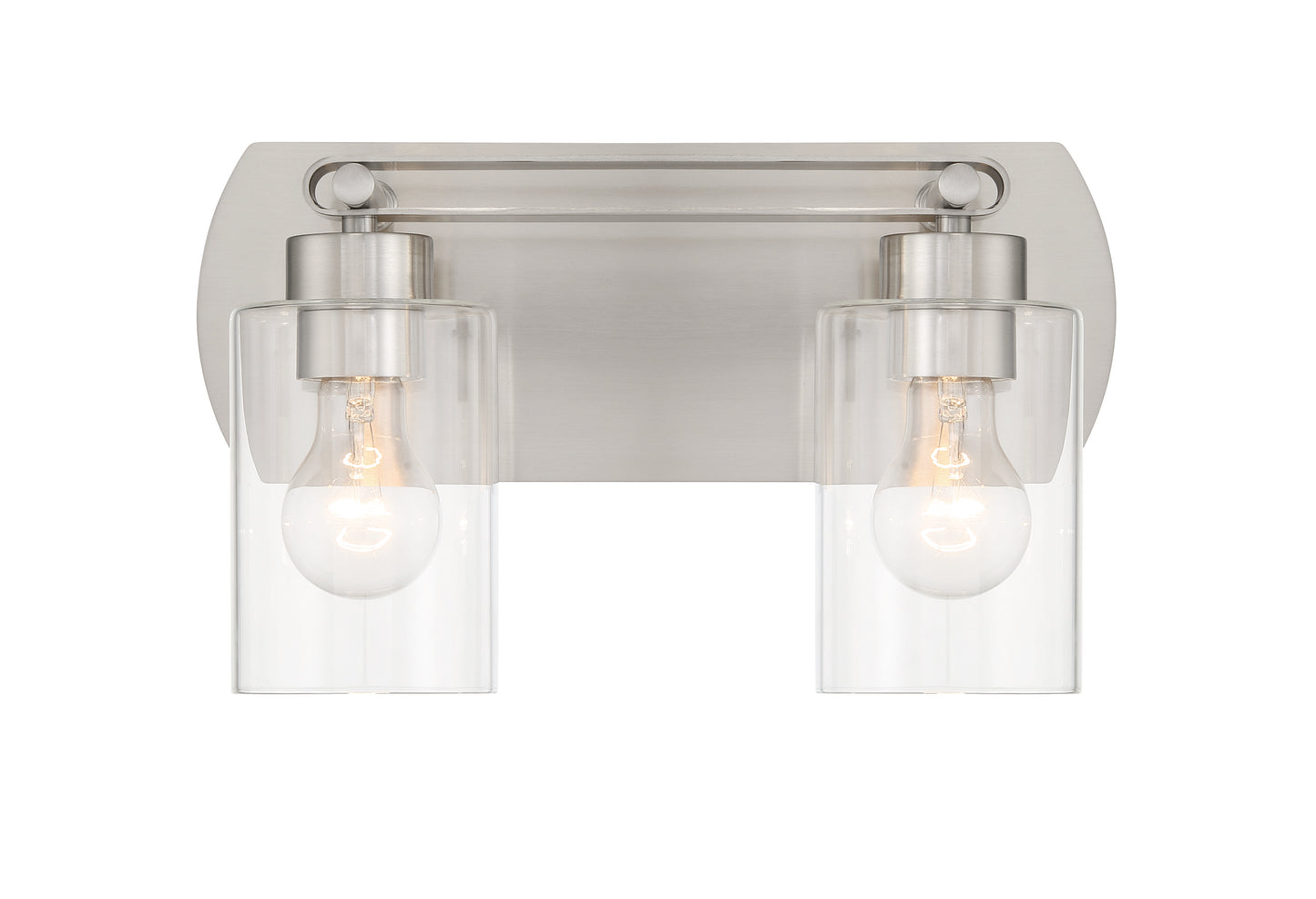17614BNK2 - Hendrix 2 Light 14" Wide Vanity Light - Brushed Nickel