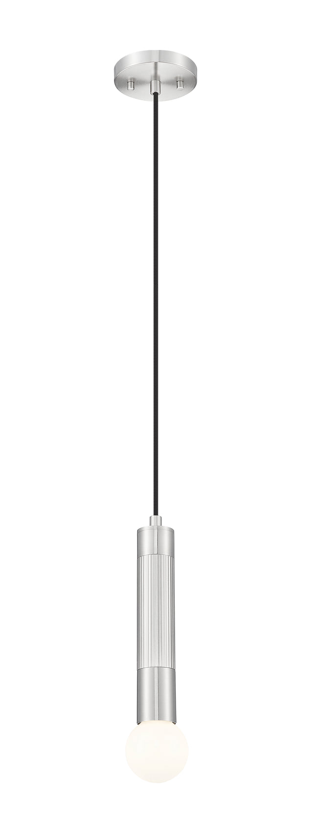 1956P-BN - Stari 1 Light 5" Pendant - Brushed Nickel