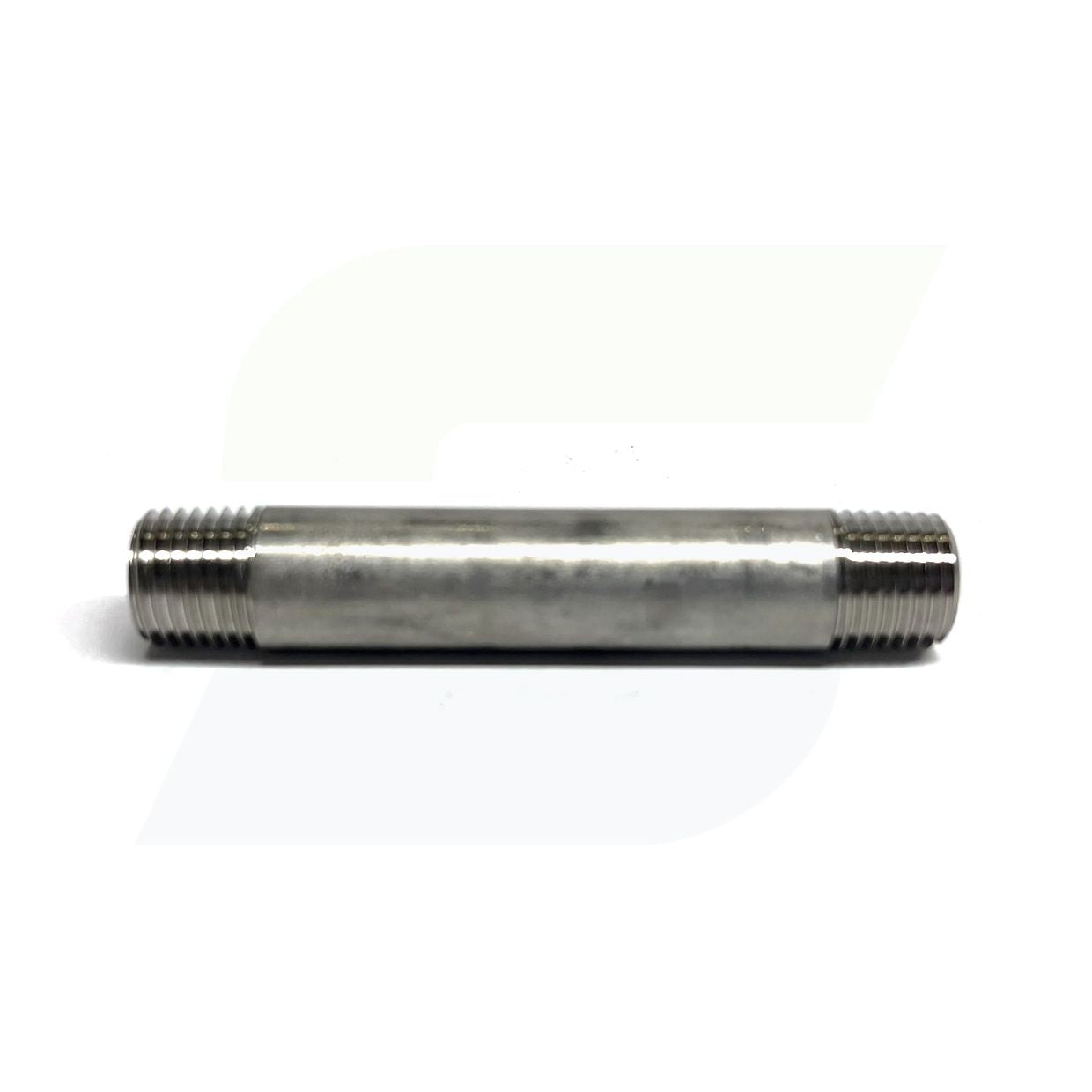 6004-300 - 1/4" x 3" L Threaded Pipe Nipple, 316/316L Stainless Steel Schedule 40