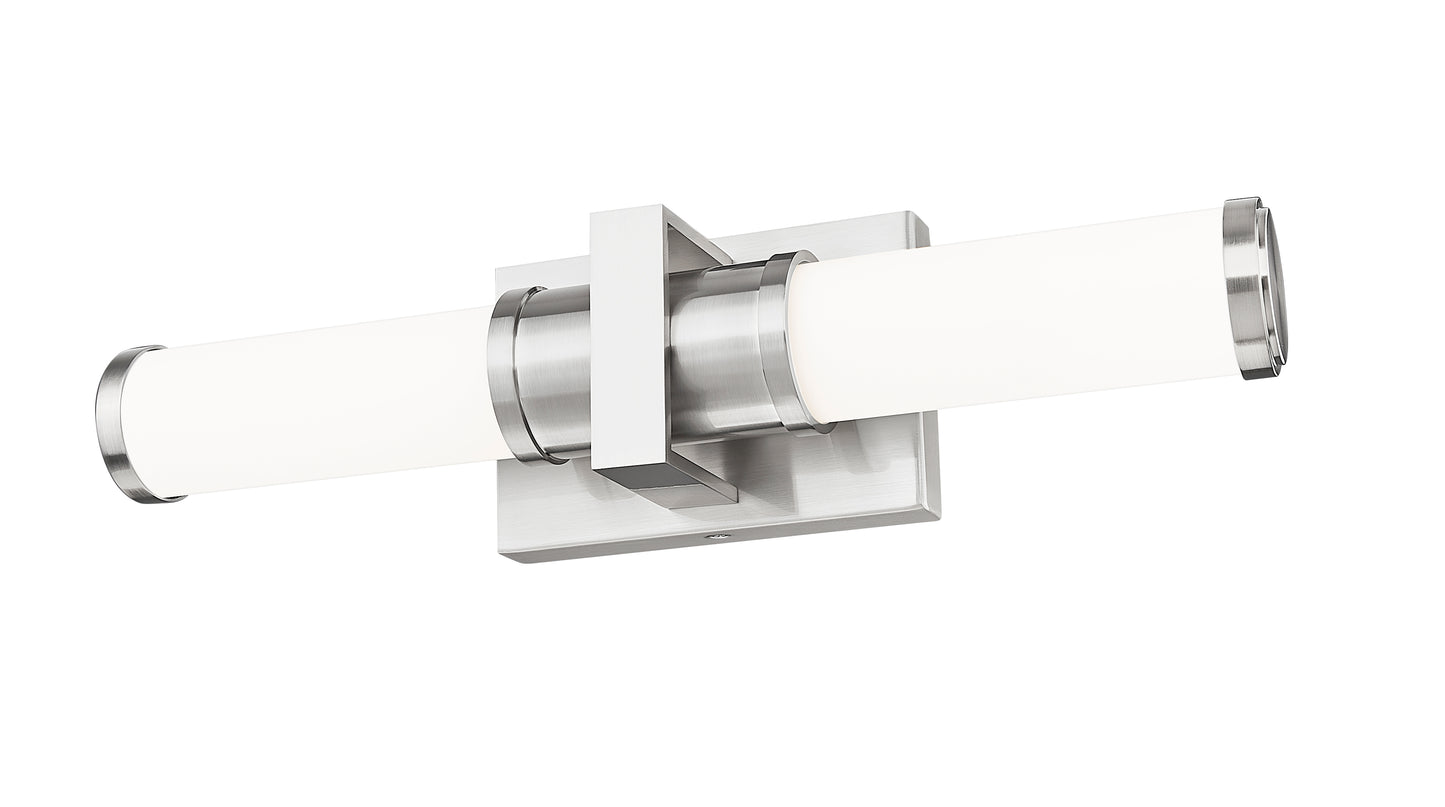 1019-18W-BN-LED - Idris 1 Light 18" Vanity - Brushed Nickel