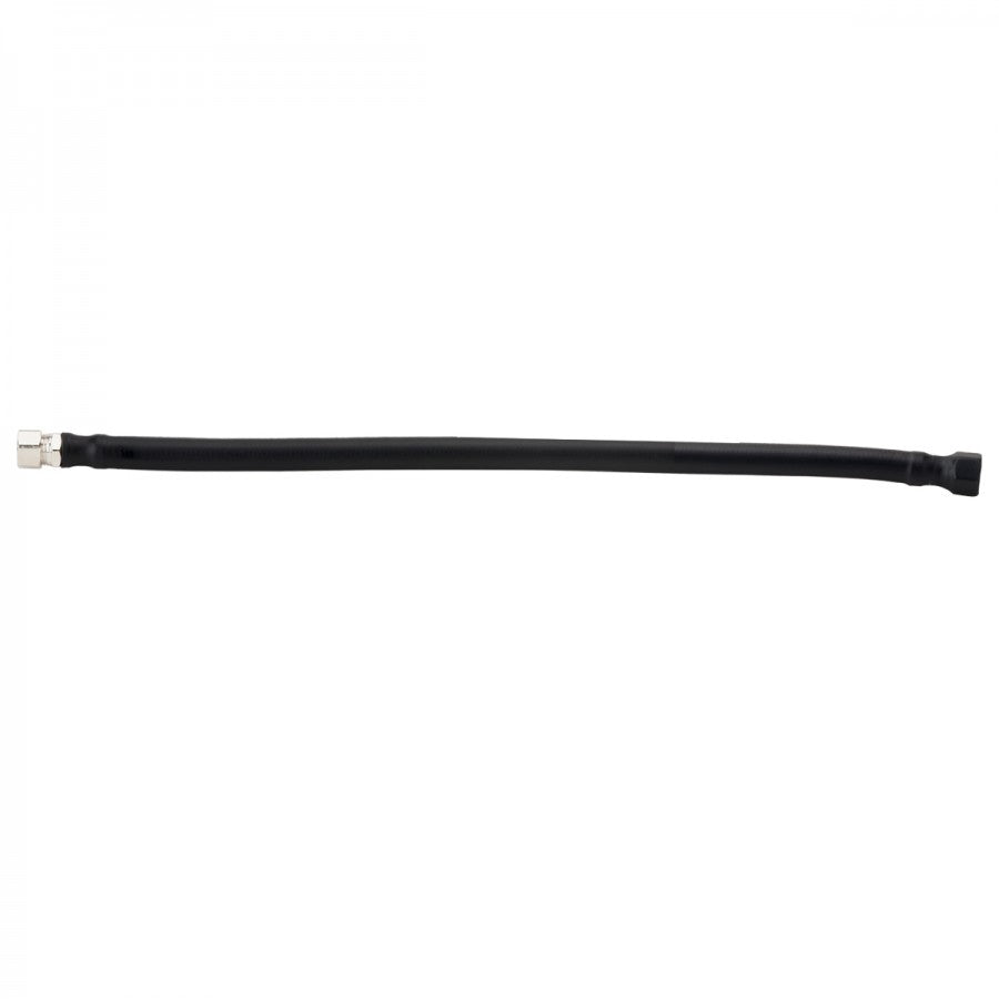 177-SS-BLAK - Flexible Stainless Steel Braided Supply Line Extension - 20", Black