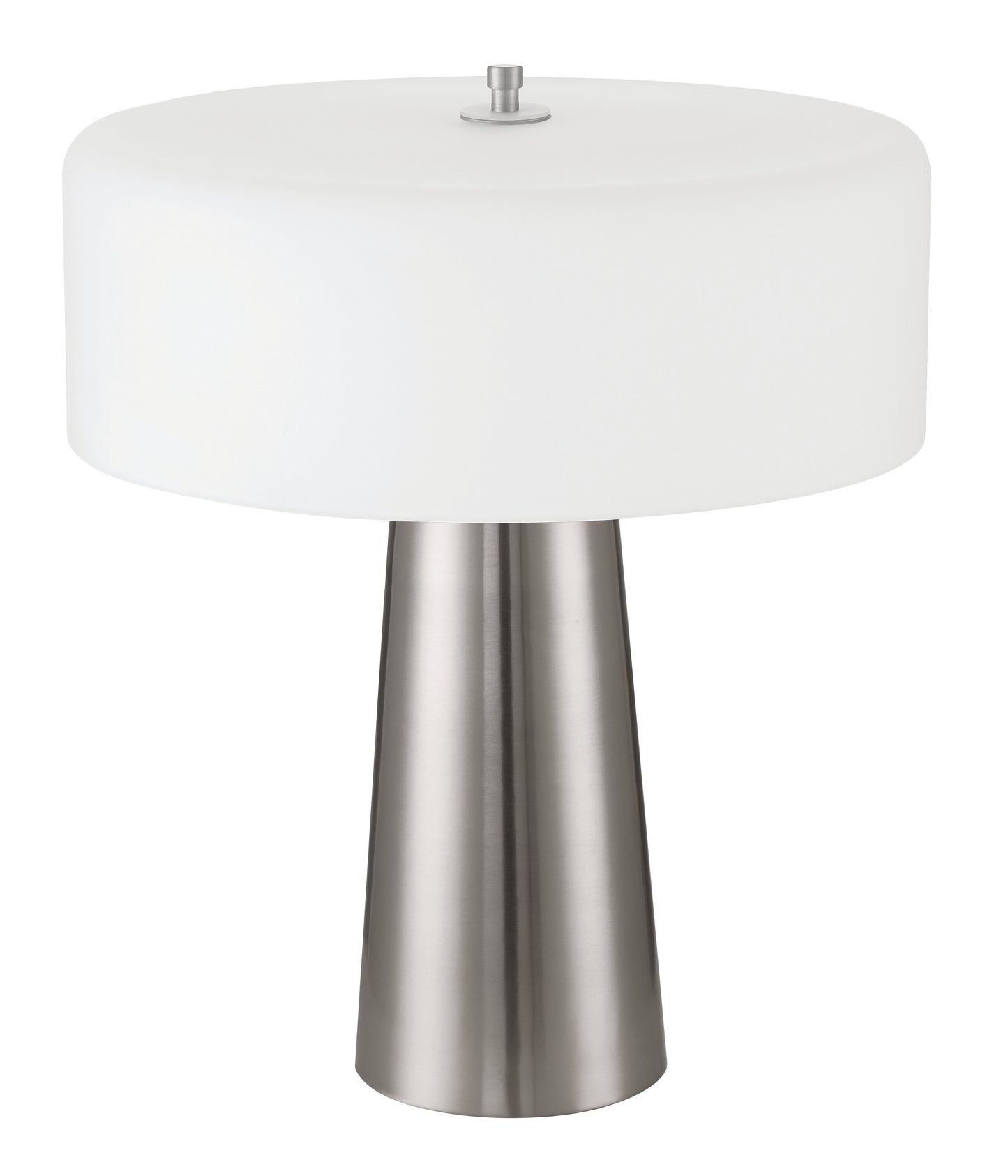 87001BNK-T - 1 Light 18" High Table Lamp - Brushed Nickel