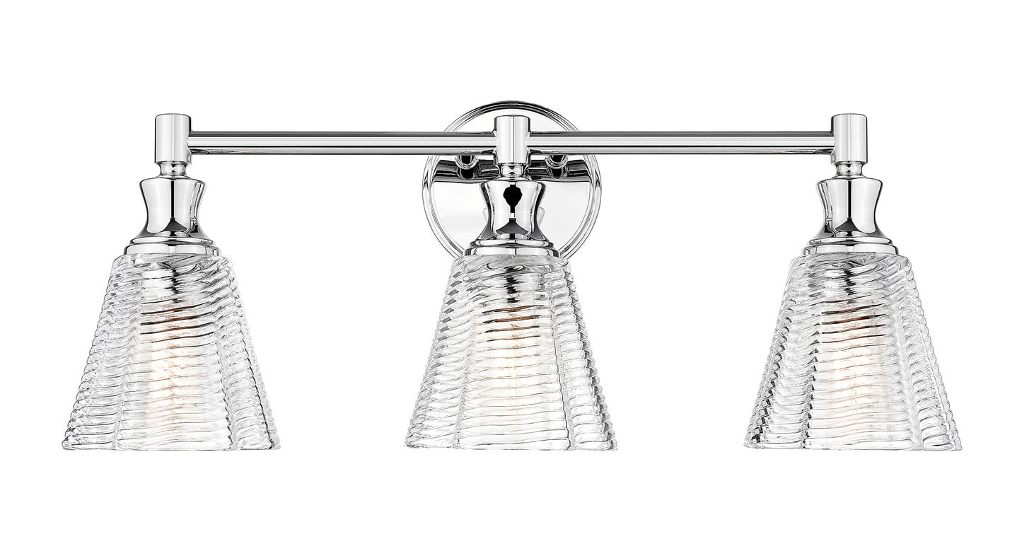 7704-3V-CH - Auden 3 Light 24" Vanity - Chrome