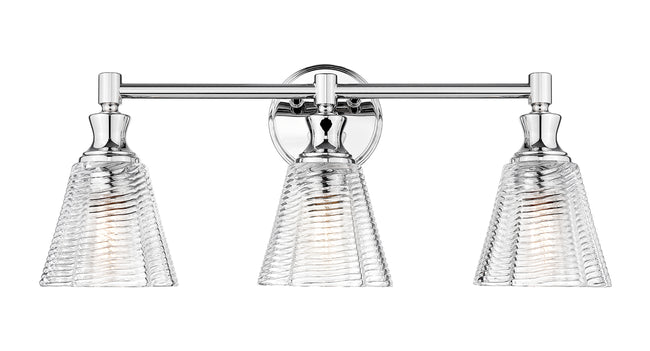 7704-3V-CH - Auden 3 Light 24" Vanity - Chrome